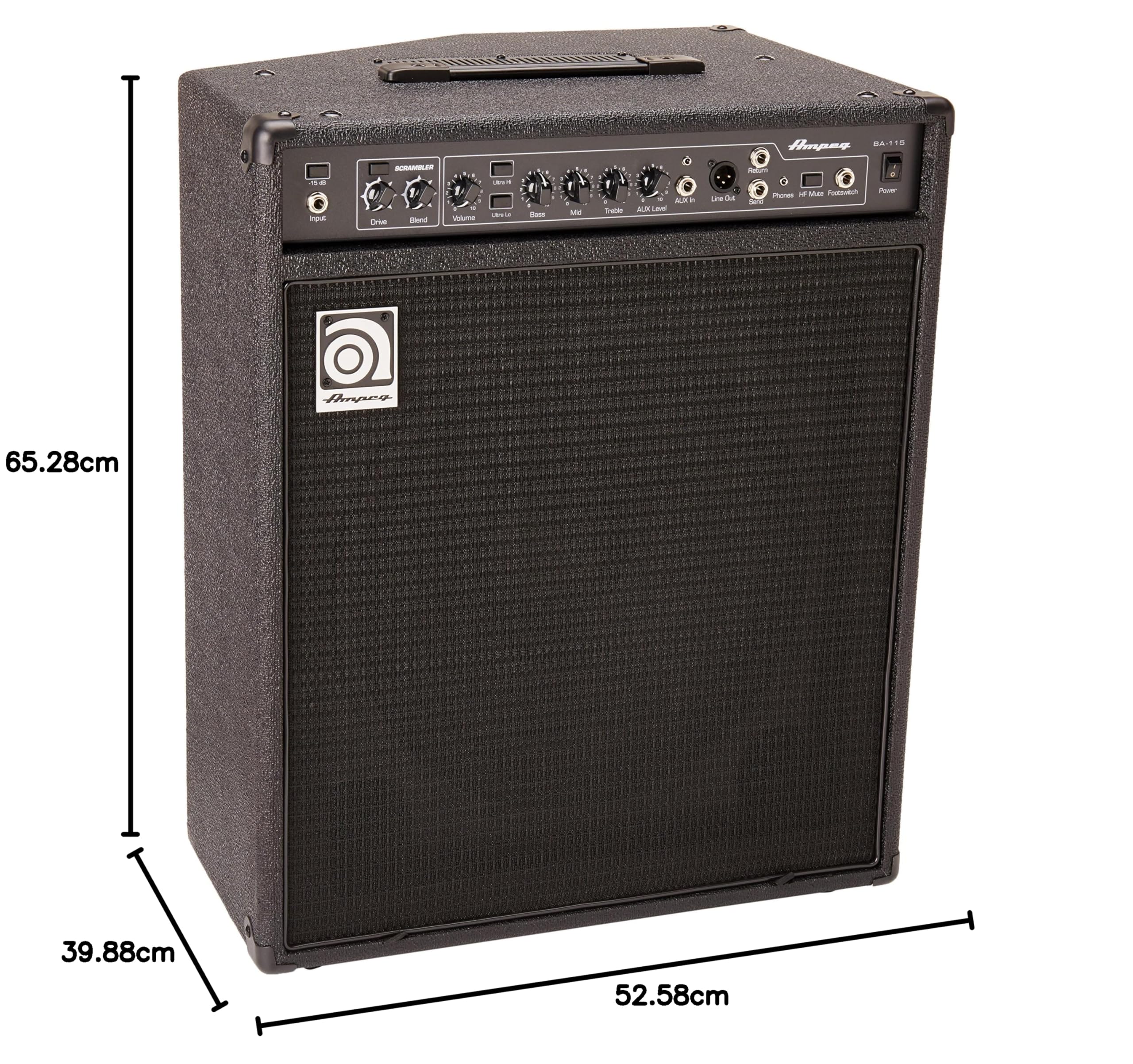 ベース ampeg ba115 Ampeg BA115U Bass Amplifier : Amazon.in: Musical Instruments