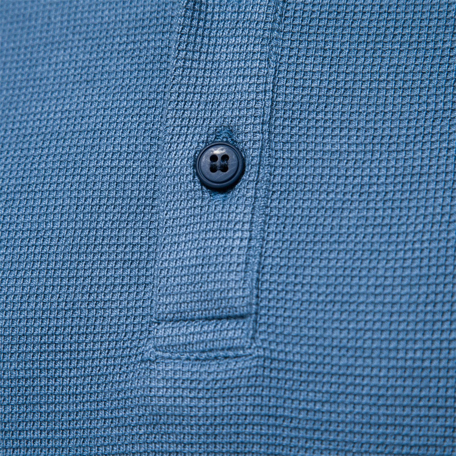 Męskie T-Shirty Jesień i zima męska koszulka z długim rękawem Henry Collar koszulka męska