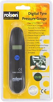 Rolson 42974 Digital Tyre Pressure Gauge