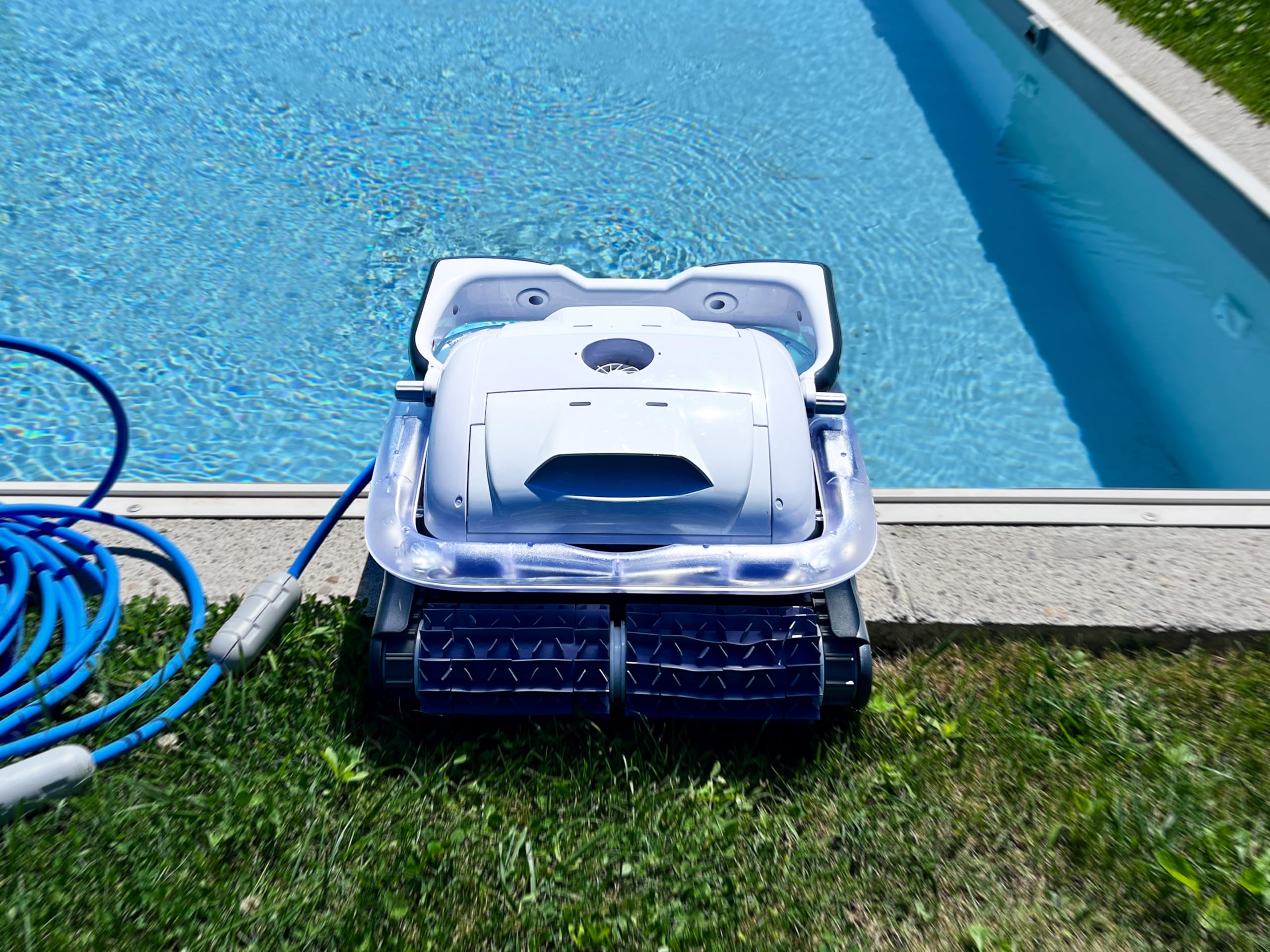 Bestway Robot Piscine électrique Raptor - Nettoyage Fond et parois - 5x9m Max