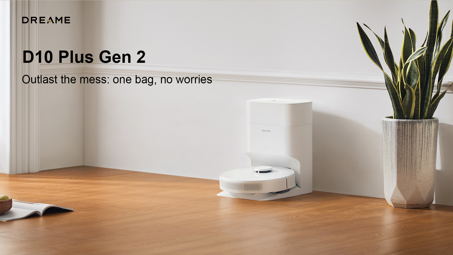 Dreame D10 Plus Gen 2 Robot Vacuum Cleaner with Automatic Dust