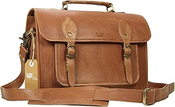 DSLR Camera Bag SLR Mirrorless Case 15 inch in Vintage Look Cow Leather by LeftOver Studio - coolthings.us