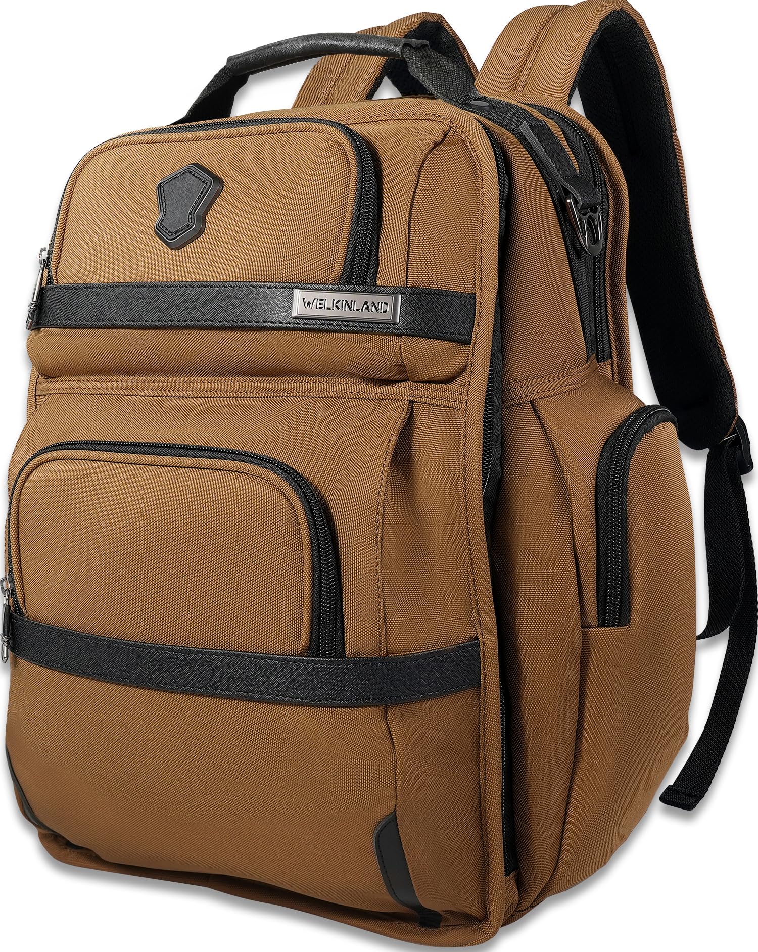 WELKINLAND 24H Business Laptop Backpack - 28L Durable Professional Backpack for Men, 17-Pockets, Fits 16-Inch Laptop