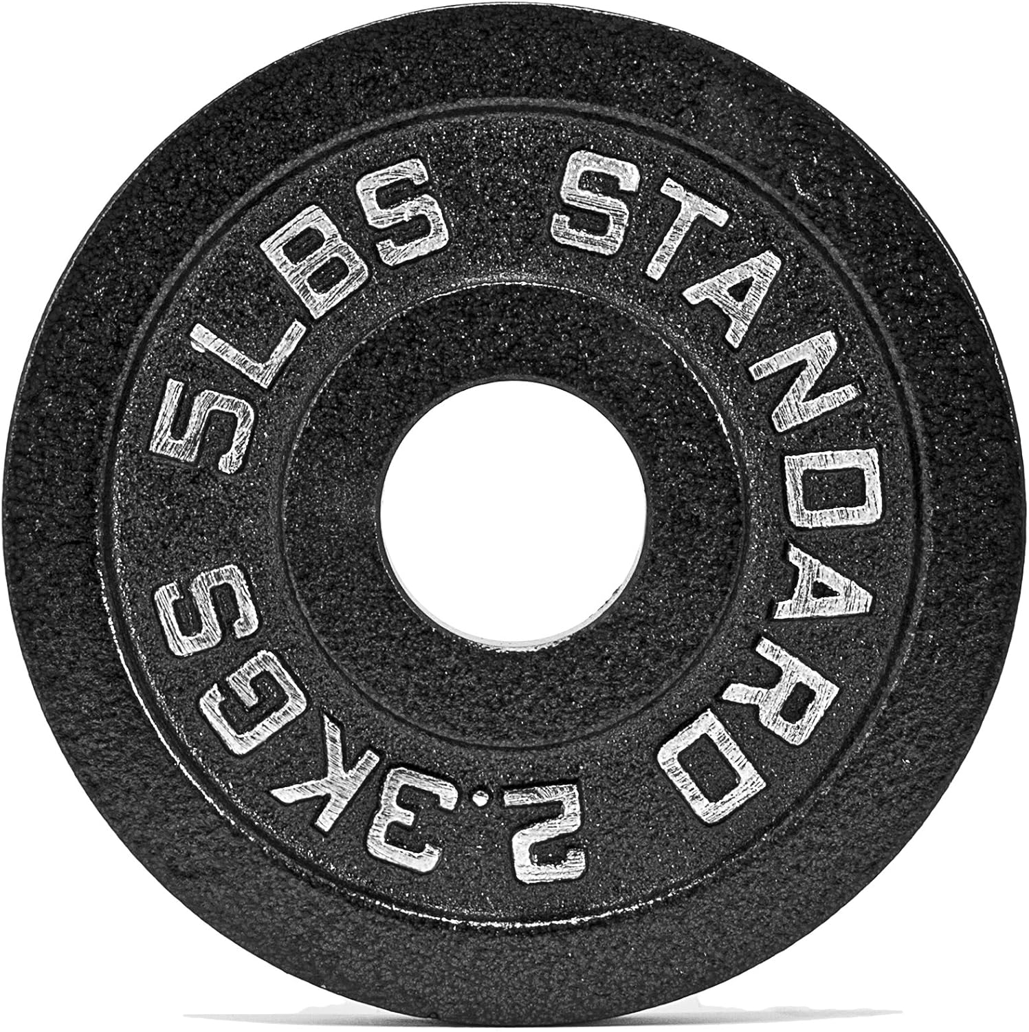 Iron Weight Plate Pairs/Available in 1.25lb, 2.5lb, 5lb, 10lb, 25lb, 35lb, or 45lb Pairs/Weightlifting, Powerlifting, & Other Strength Training Equipment