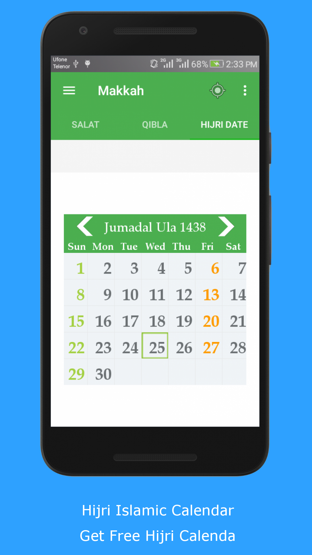 Qibla Compass Salat & Hijri CalendarAmazon.co.ukAppstore for Android