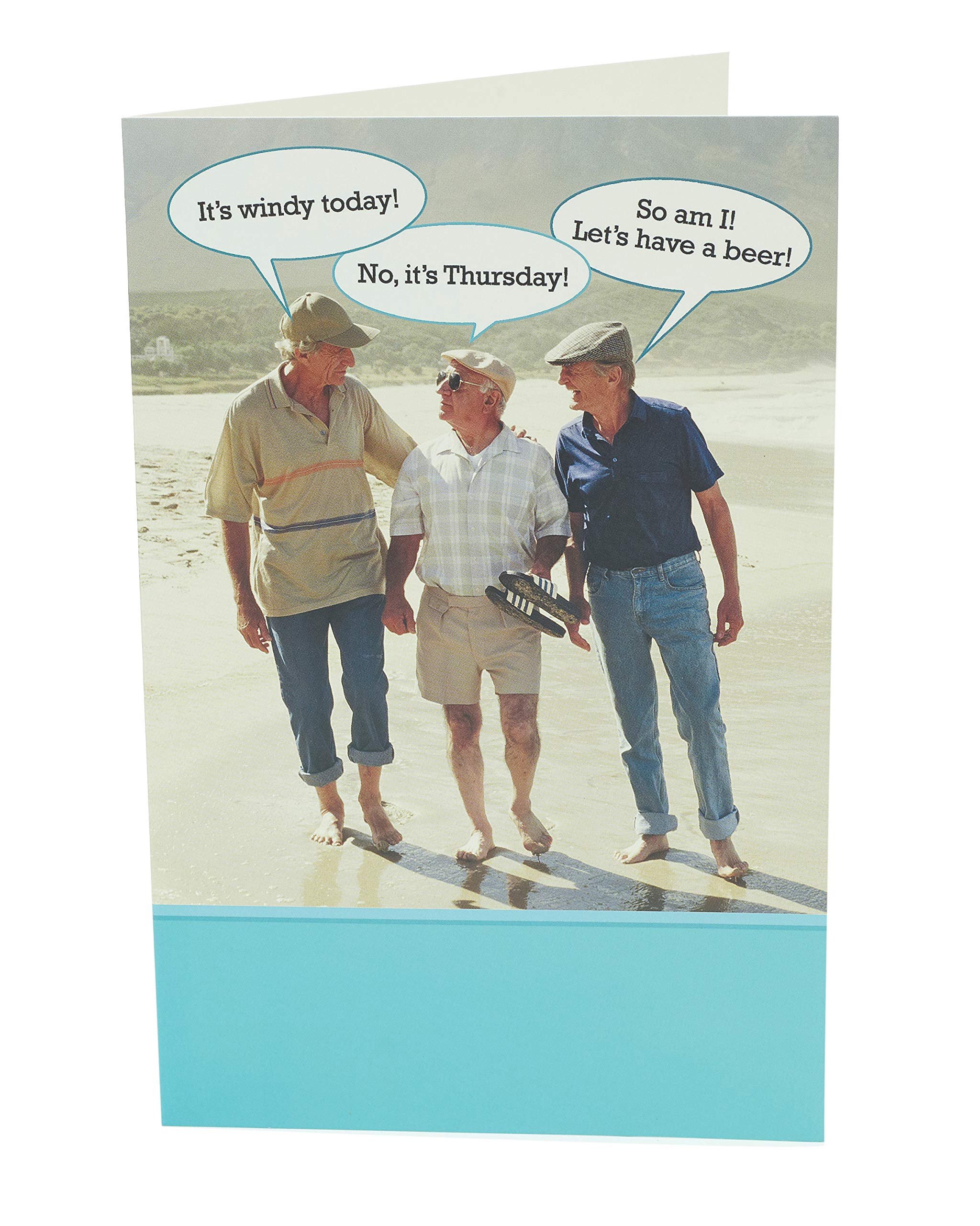 Biglietto Di Compleanno Divertente Con Rishi Sunak – UK Greetings – 12,7x17,8 Cm Con Busta
