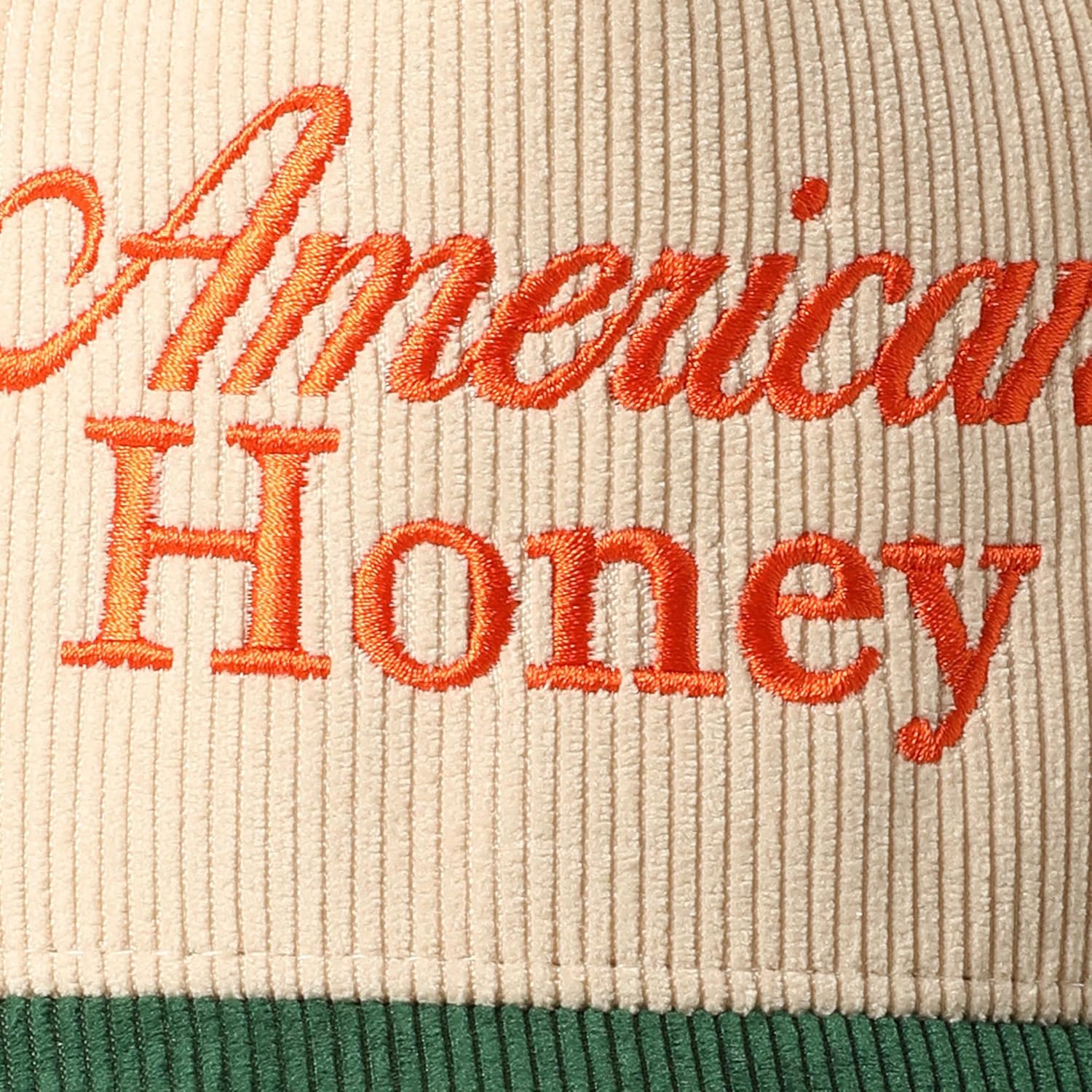 MIRMARU Vintage Novelty Embroidered Two-Tone Cotton Corduroy Trucker Baseball Cap for Men & Women - Image 5