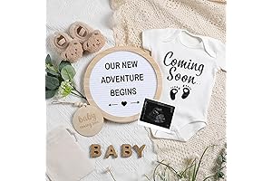 8 Piece Pregnancy Announcement Kit: Capture Cherished Moments