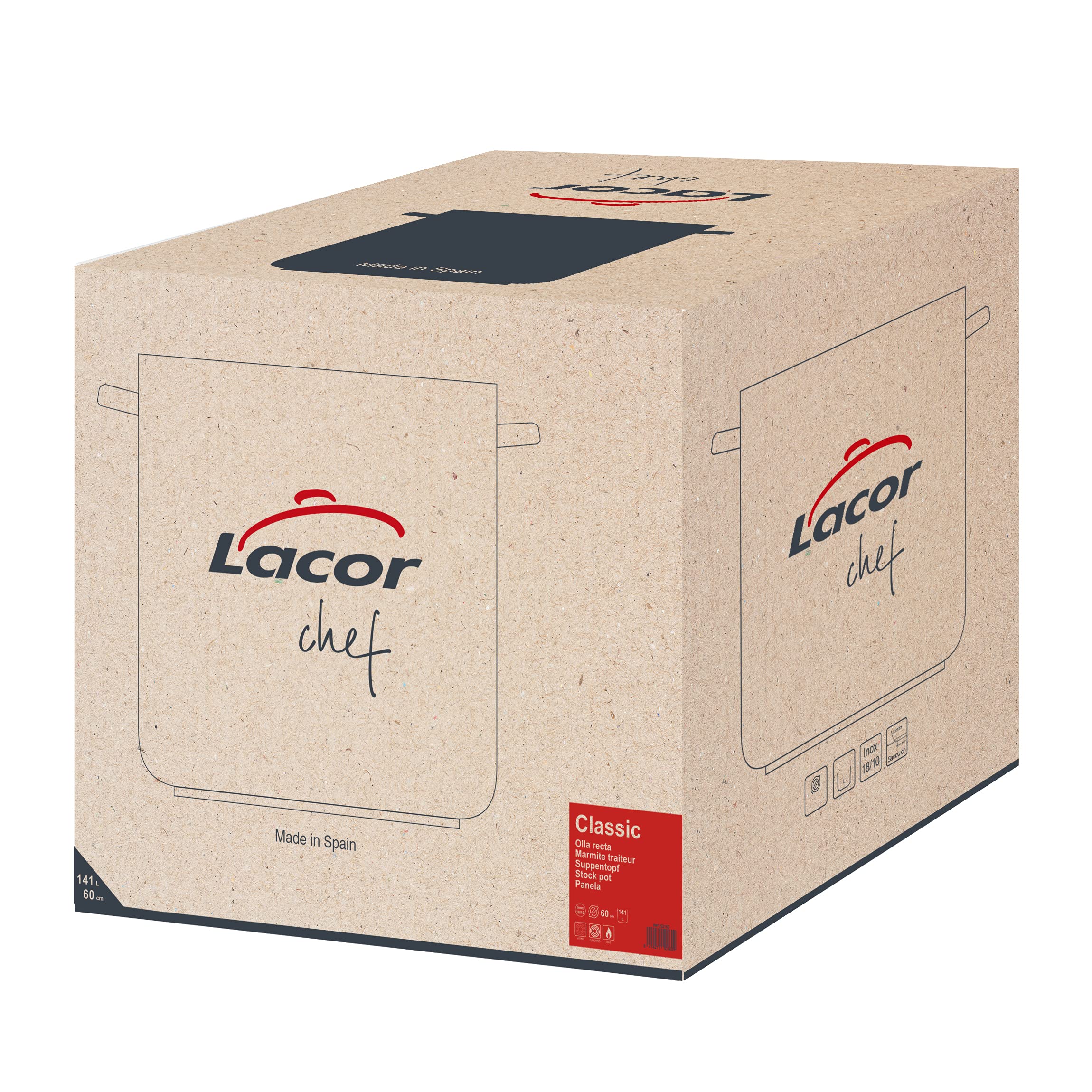 Lacor 50160 Marmite Traiteur 60 cm