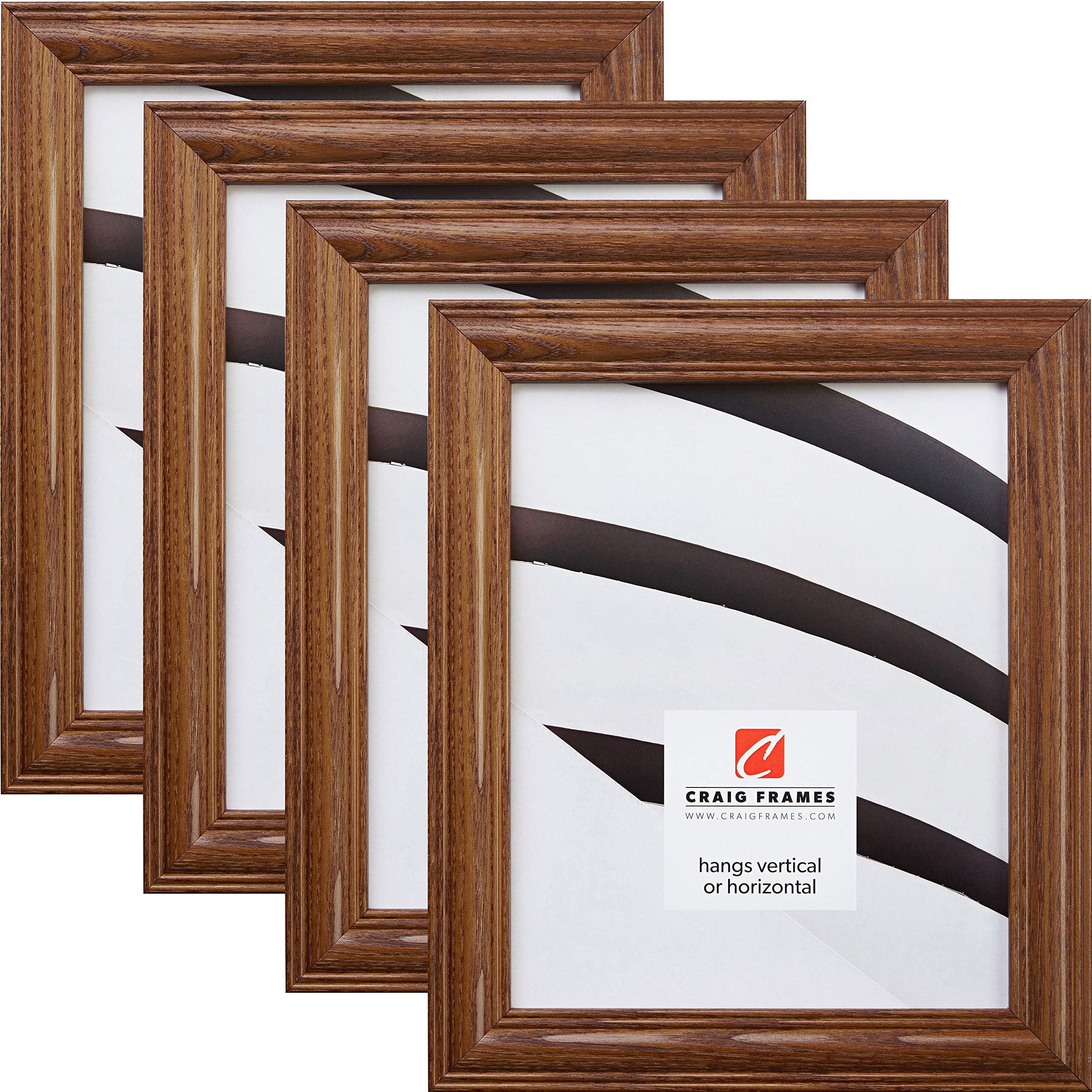 82616102228 Craig Frames 22x28 Inch Honey Brown Wood Picture Frame
