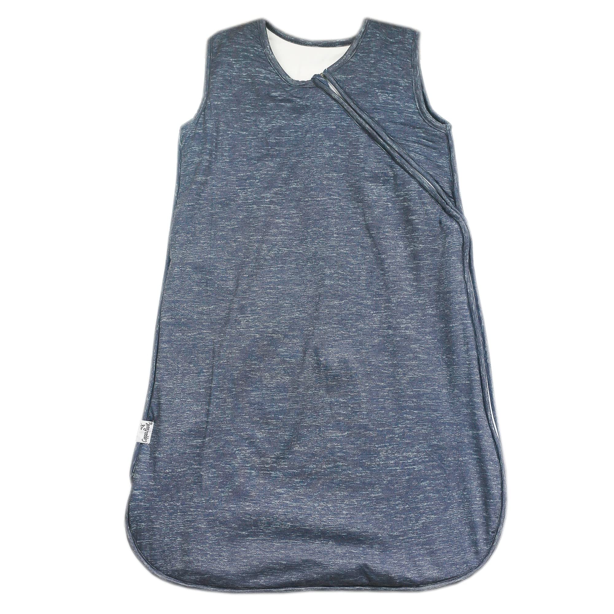 Copper Pearl Sleep Sack: Warm and Cozy Baby Bag in a Variety of Trendy Designs, Safe Alternative to Blankets, Sleeveless Baby Sleep Sack Swaddle Sizes Newborn to 24 Months - Denim