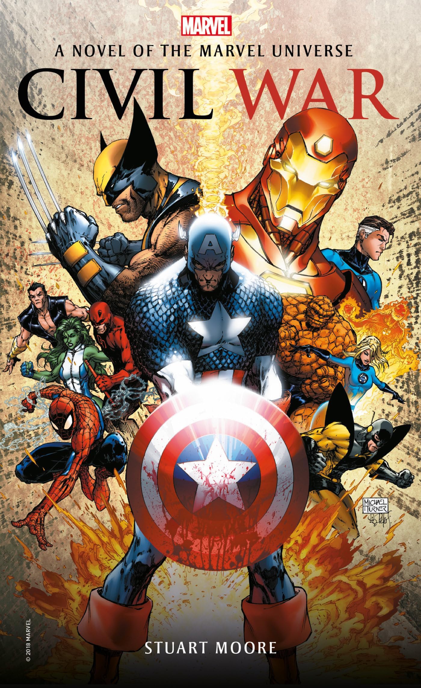 Civil War: A Novel of the Marvel Universe (Marvel Novels) Mass Market Paperback – May 1, 2018
