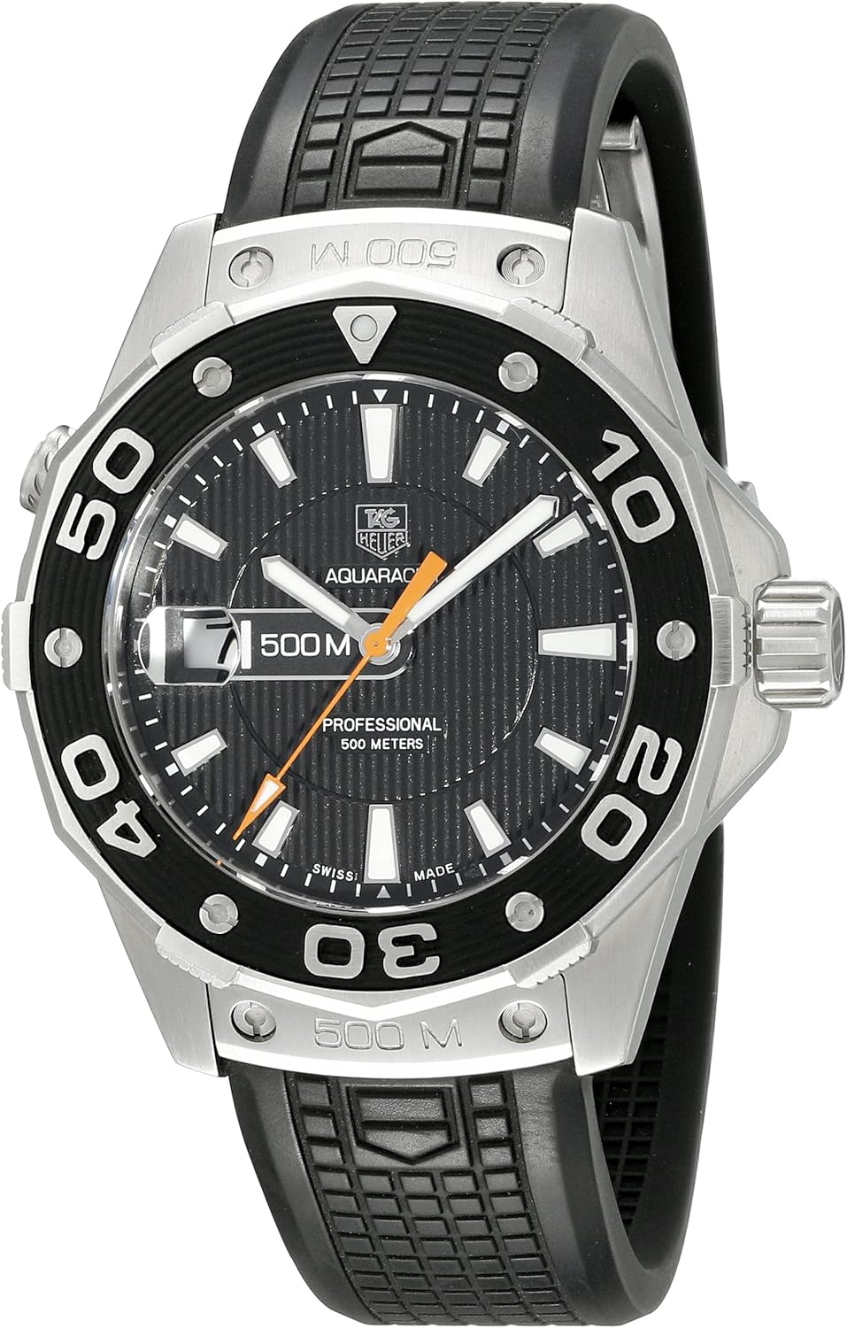 TAG Heuer Aquaracer 500 M Rubber Strap Men's Watch Philippines Ubuy