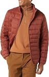 Amazon Essentials Mens Packable Lightweight Water-Resistant Puffer Jacket (Available in Big & Tall)