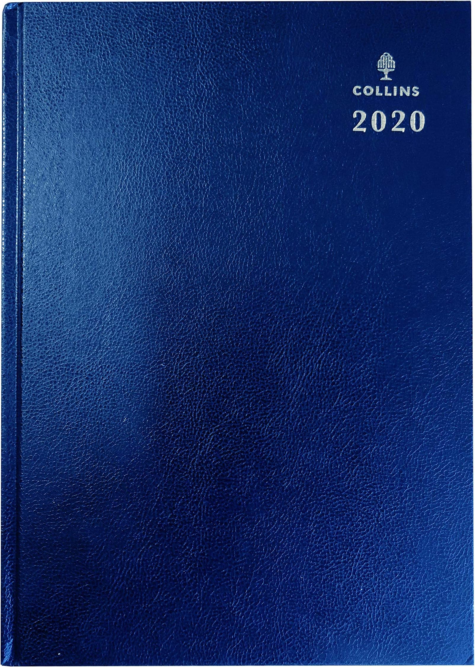 Collins Desk 44-2020 Diary - A4 Day A Page - Blue