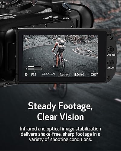 Miniatura 6 de Canon Videocámara XA70 Pro 1 4K UHD CMOS Sensor AF CMOS de doble píxel zoom óptico 15x zoom digital 600x estabilización de imagen HDMI transmisión