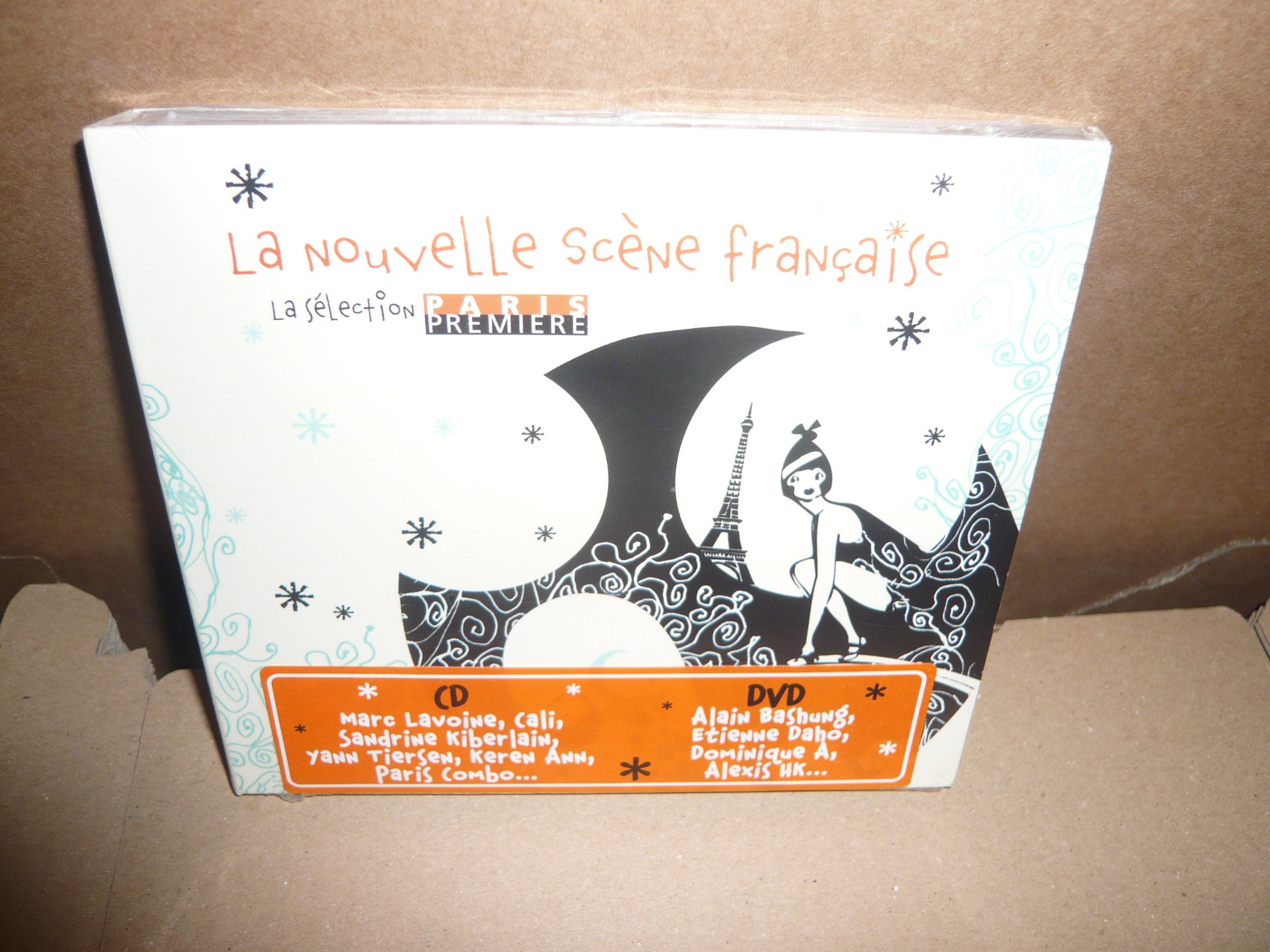 La nouvelle scène française : la sélection Paris-première (Digipack) 1XD+1DVD [Audio CD]