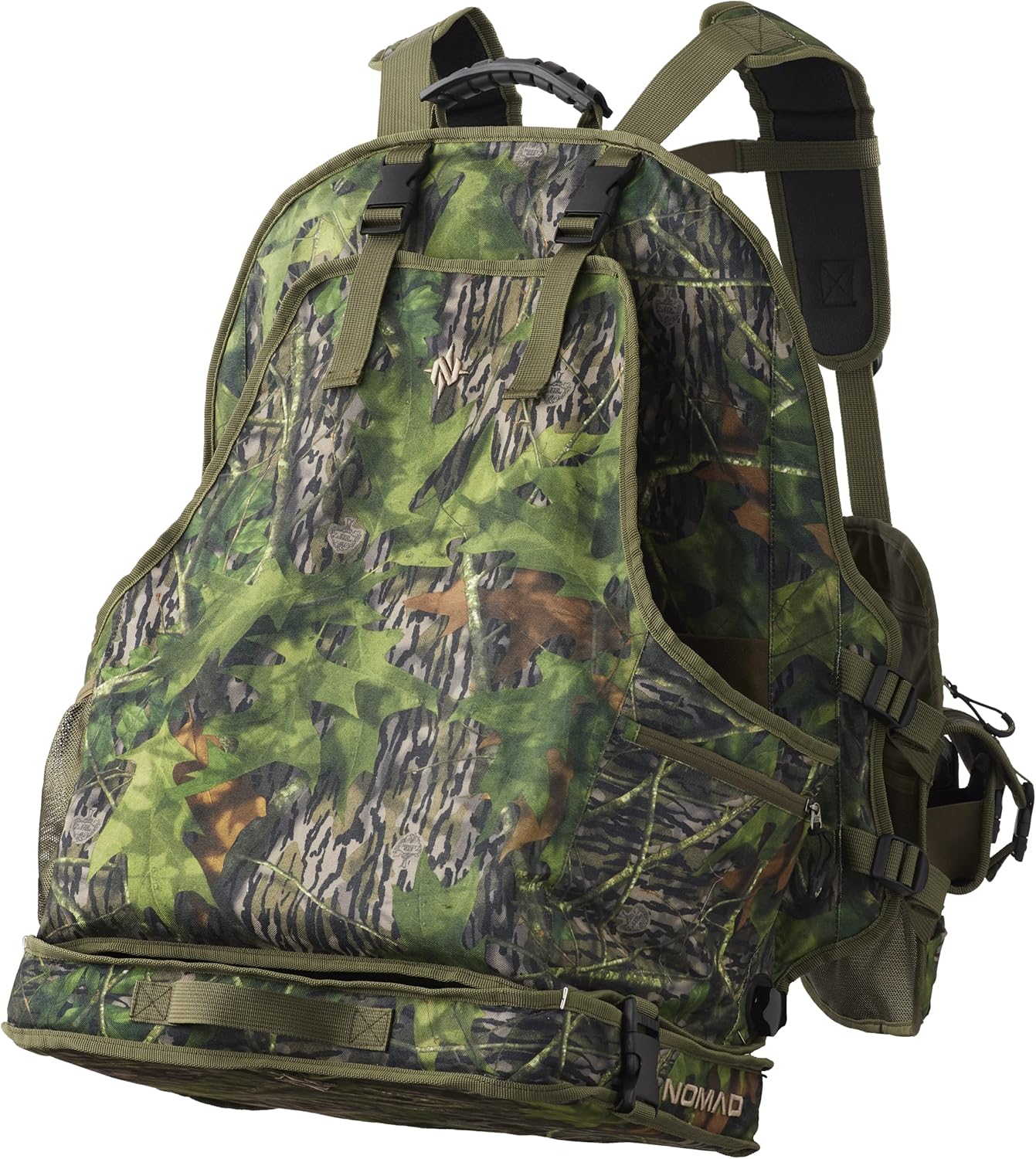 Nomad Mens Bull Lounger Turkey Vest | Camo Hunting Vest with Frame