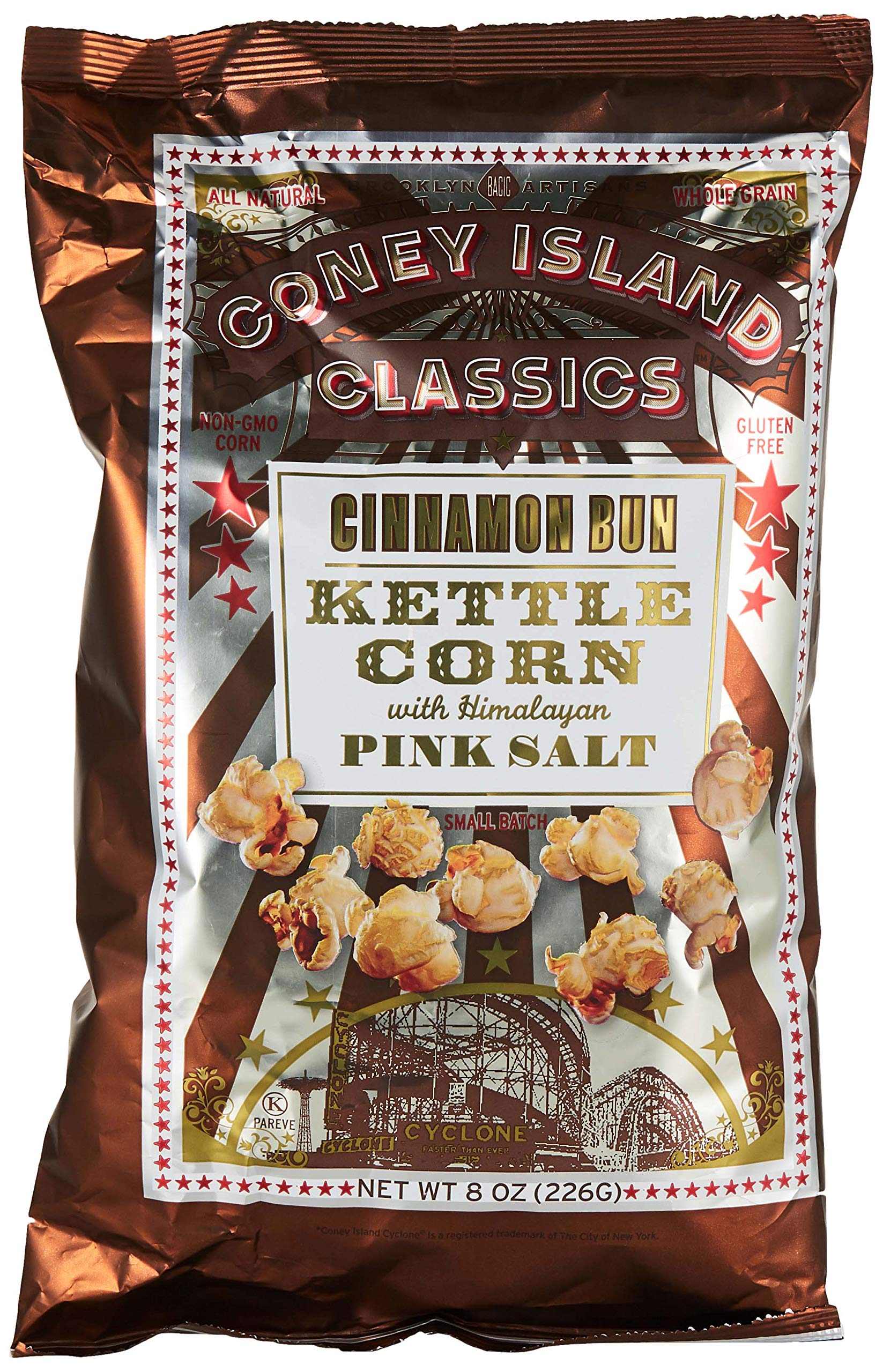 Coney Island Popcorn Cinnamon Bun, 2 x 226 gm