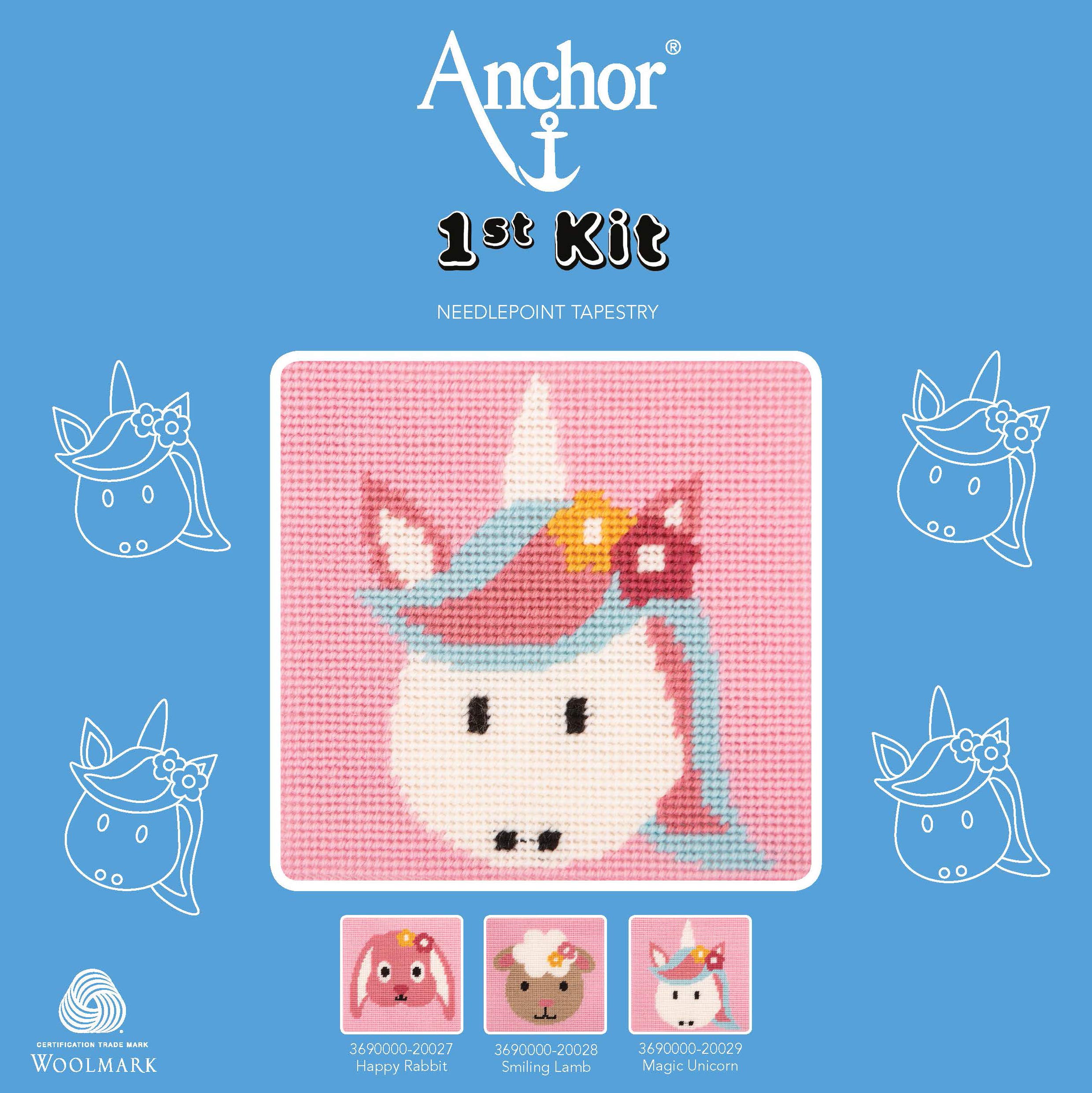 Anchor Cross Stitch - Unicorn