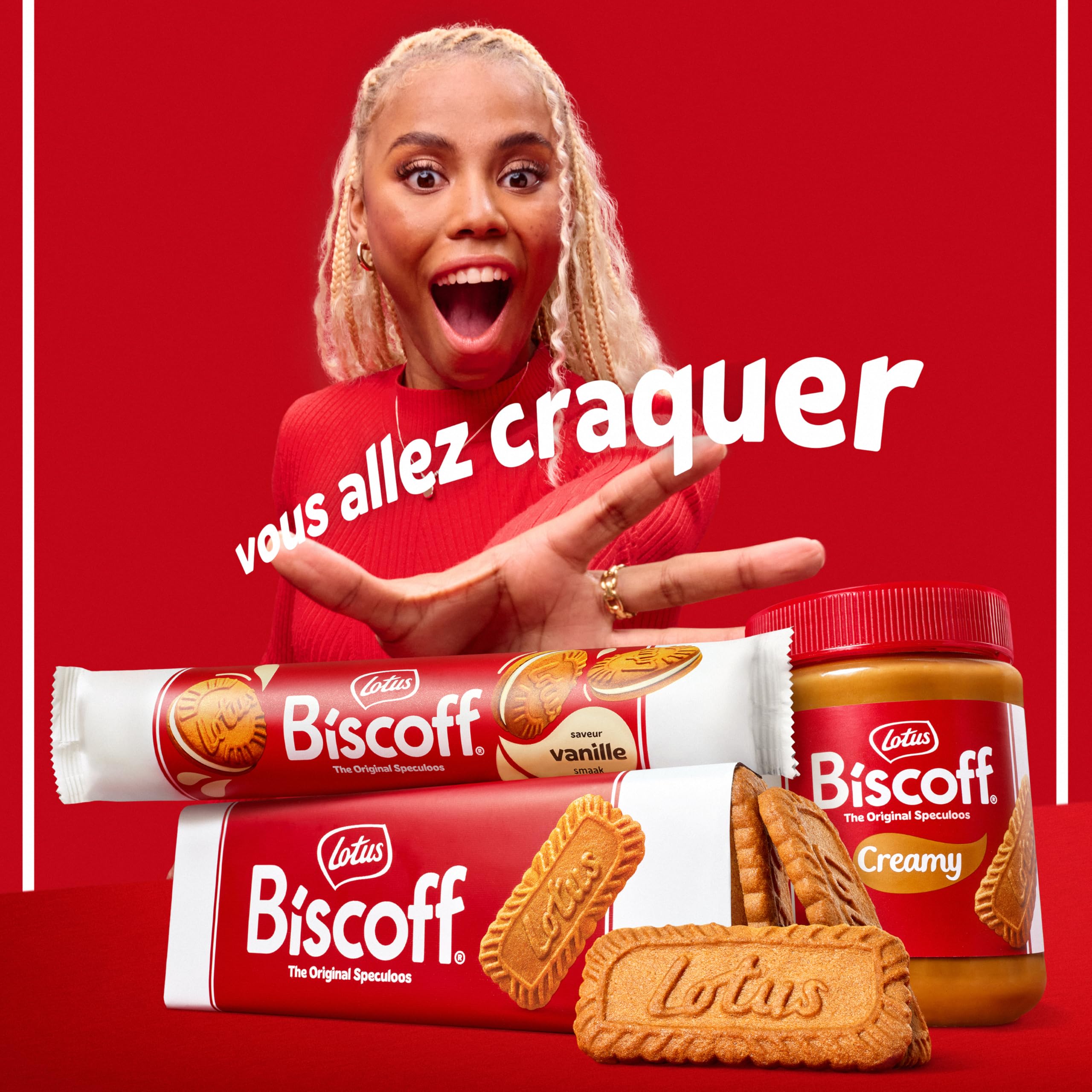 Lotus Biscoff | Biscoff Pâte à Tartiner | Crunchy | Vegan | Sans Fruits à Coque | Sans Colorant ni Arômes Artificiels | Pot PET | 700g - 3