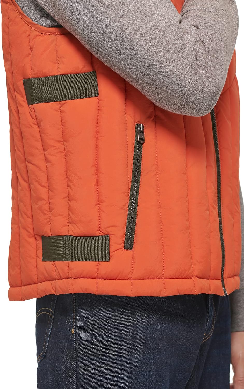 Levi's Men's Levi's Men's Quilted Utility Vest With Contrast Detailing