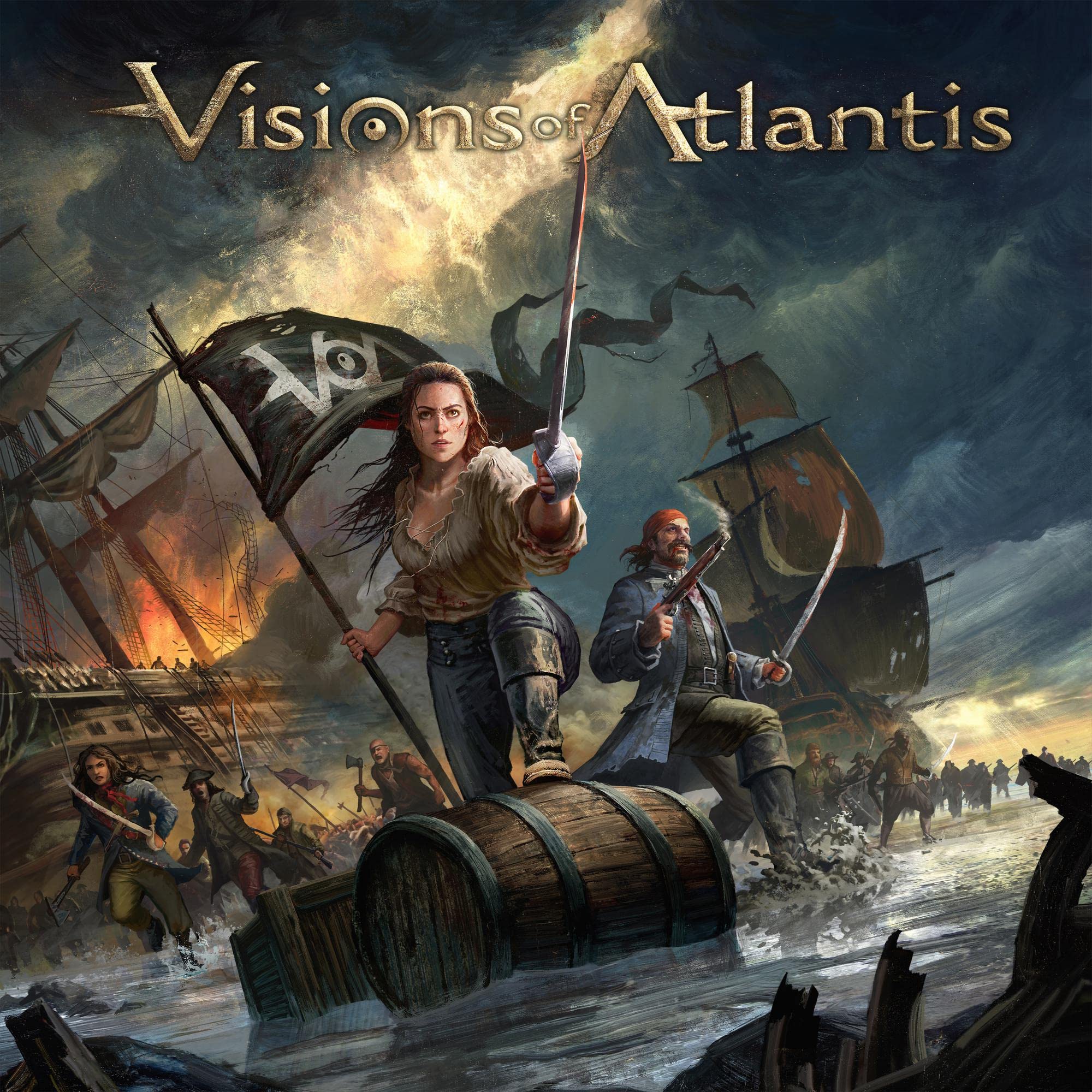 Visions of Atlantis - Pirates CD Album - Used