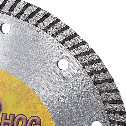 Miniatura 2 de Delta Diamond Boss Hog - Hoja de diamante Turbo de 7 pulgadas para mampostería, ladrillo, bloque, adoquines, hormigón, piedra, corte húmedo y seco,