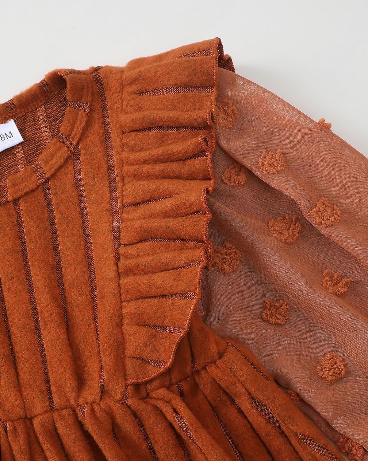 Toddler Girl Fall Dress Baby Long Sleeve Sweater Dresses Kids Holiday Outfits Cute Girls Winter Clothes - Image 7