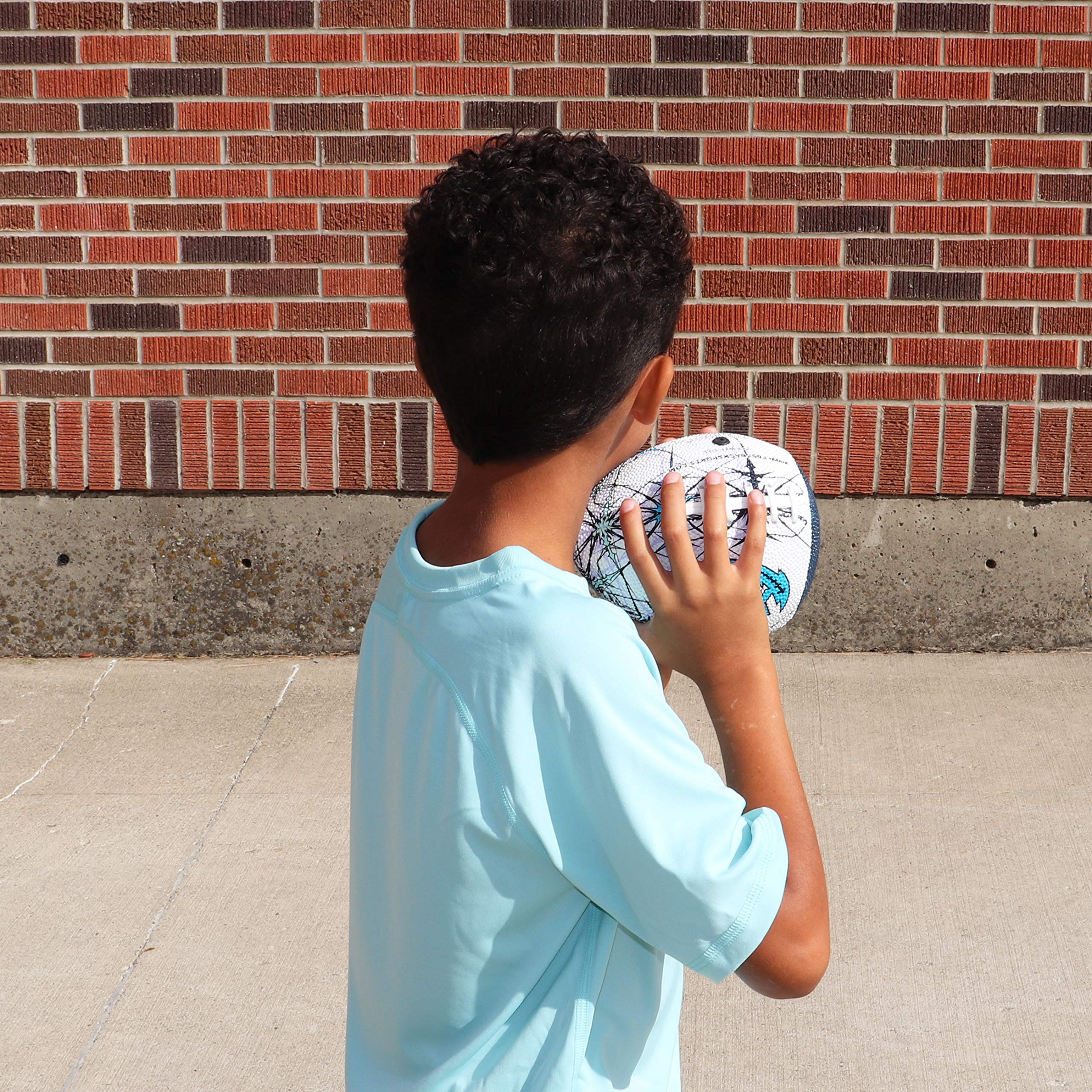 Passback Sports Peewee - Balón de fútbol de Goma, Edades de 4 a 8 años, fútbol de Entrenamiento primario, fútbol Original, garantía del Fabricante