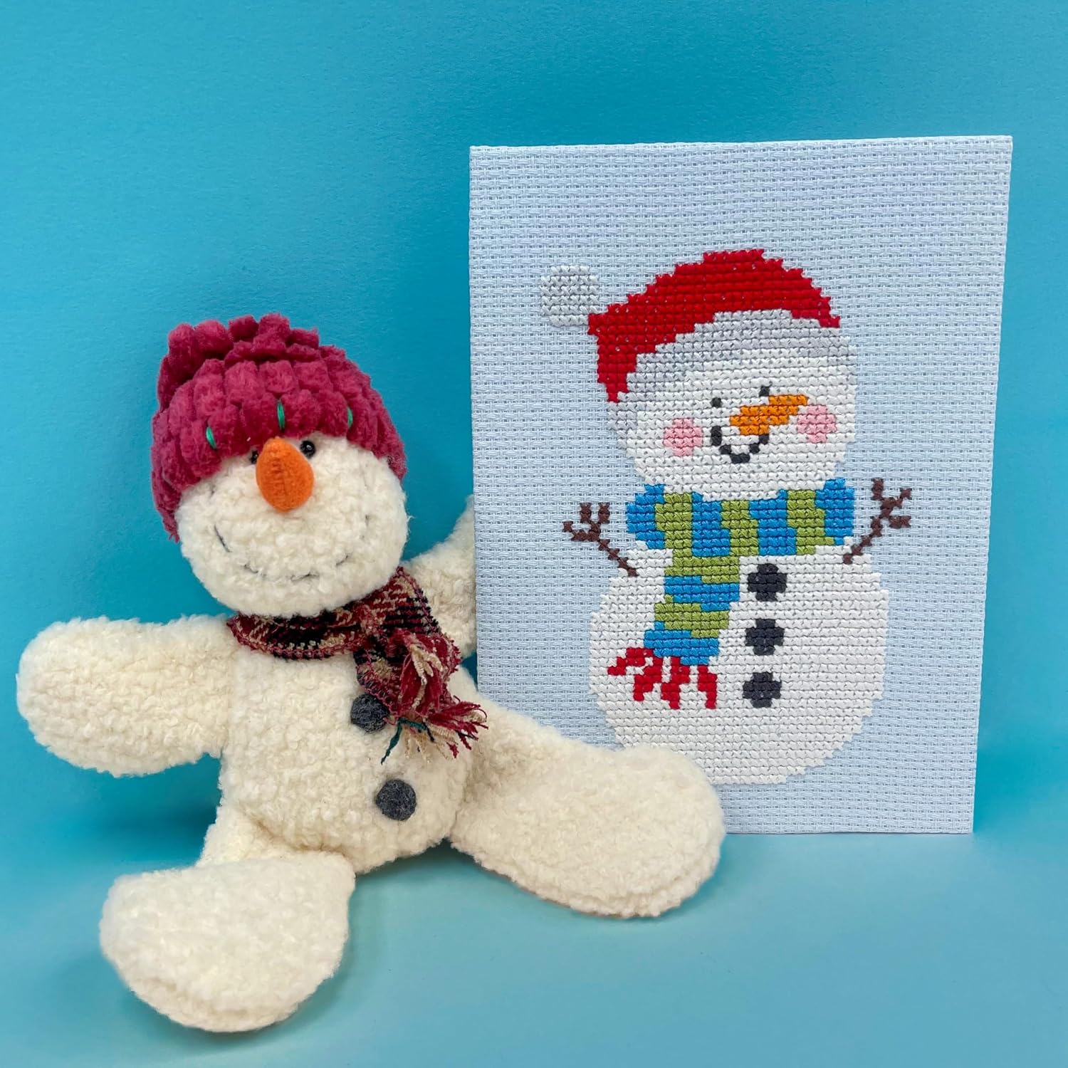 Bothy Threads Counted Cross Stitch Kit - Merry - Snowman