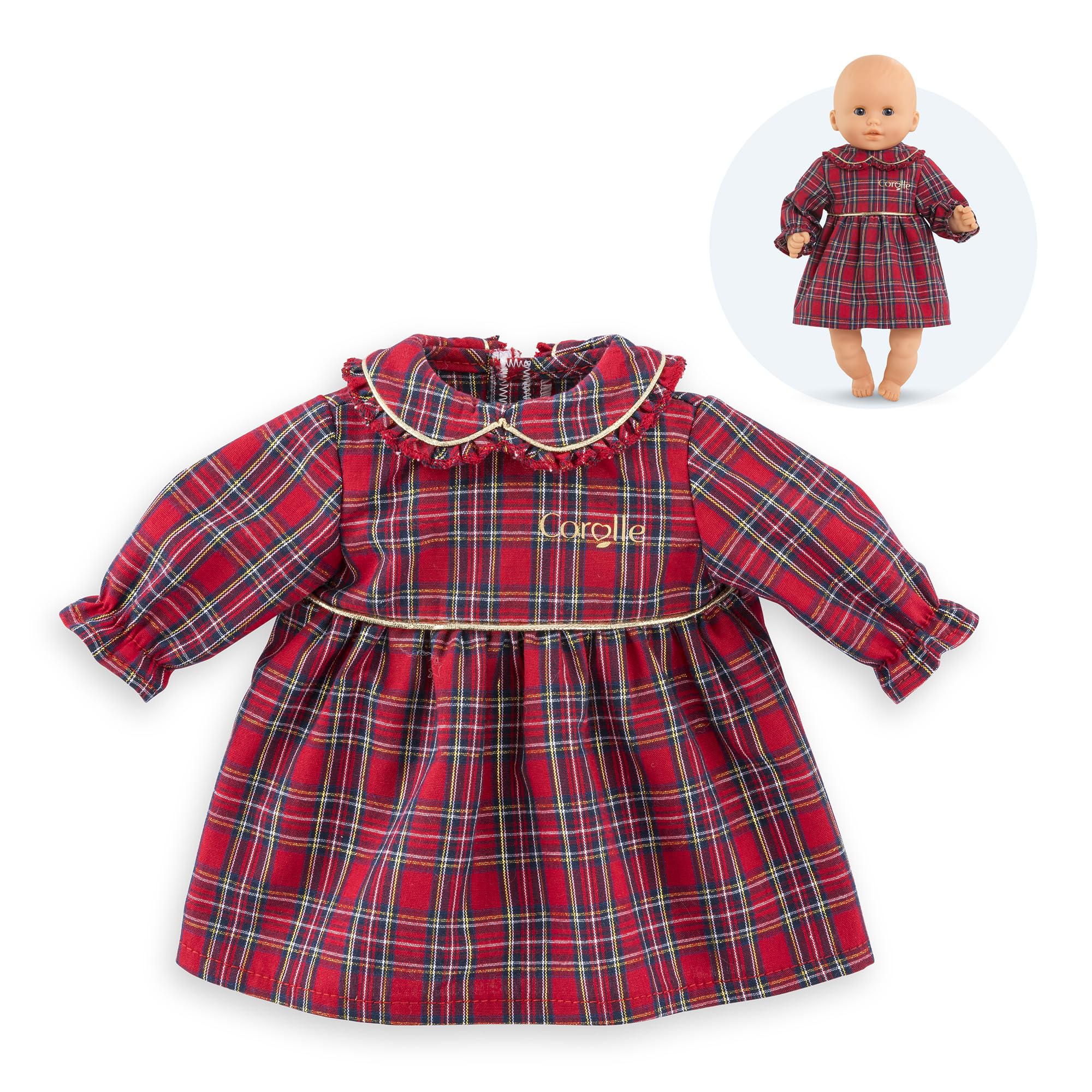 Corolle - Sukienka, Corolle na imprezę, ubranie, dla lalki 30cm, od 18 miesięcy, 9000111100