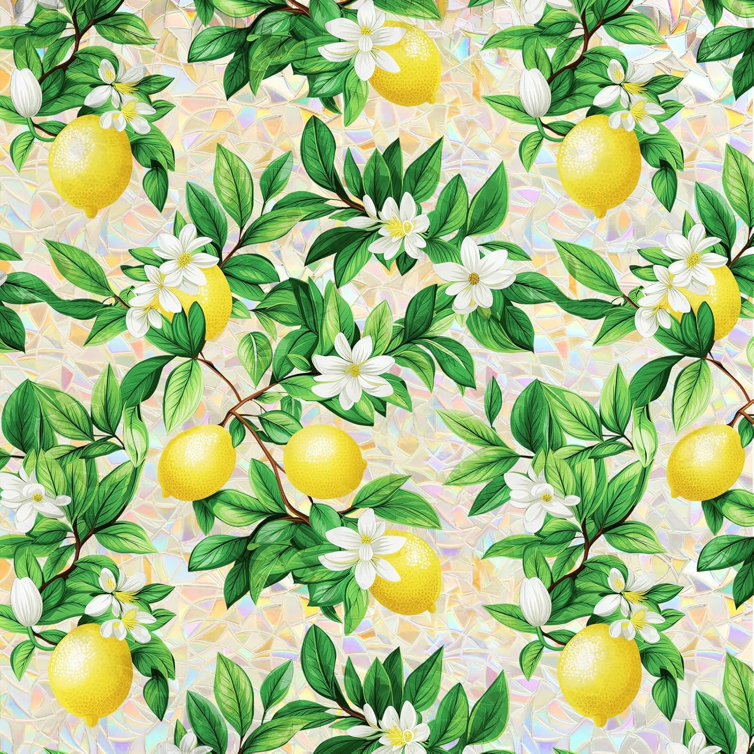 Rainbow Window Privacy Film,Heat Control,UV Blocking,Anti-Glare,Day & Night Privacy Protection & Decoration for Home, Bathroom,Glass Door,Static Cling,Renter-Friendly with Installation Tools