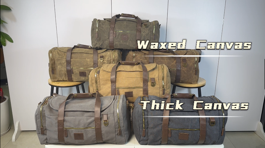bags for men travel WILLIAM LEATHER ZIPPERED DUFFLE BAG | MADE IN USA