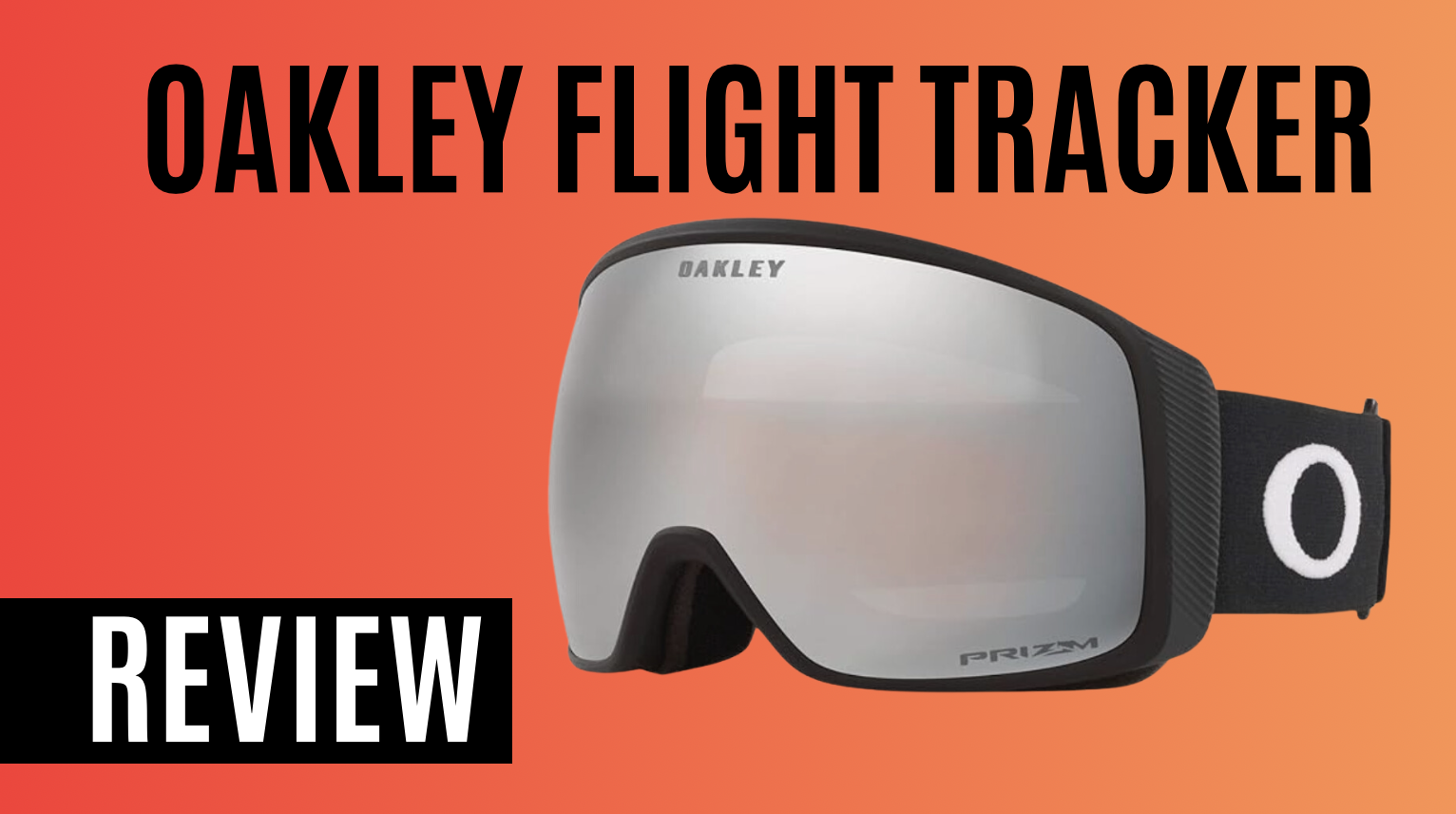 Watch Review Of My Ski Goggles Oakley Flight Tracker on Amazon Live