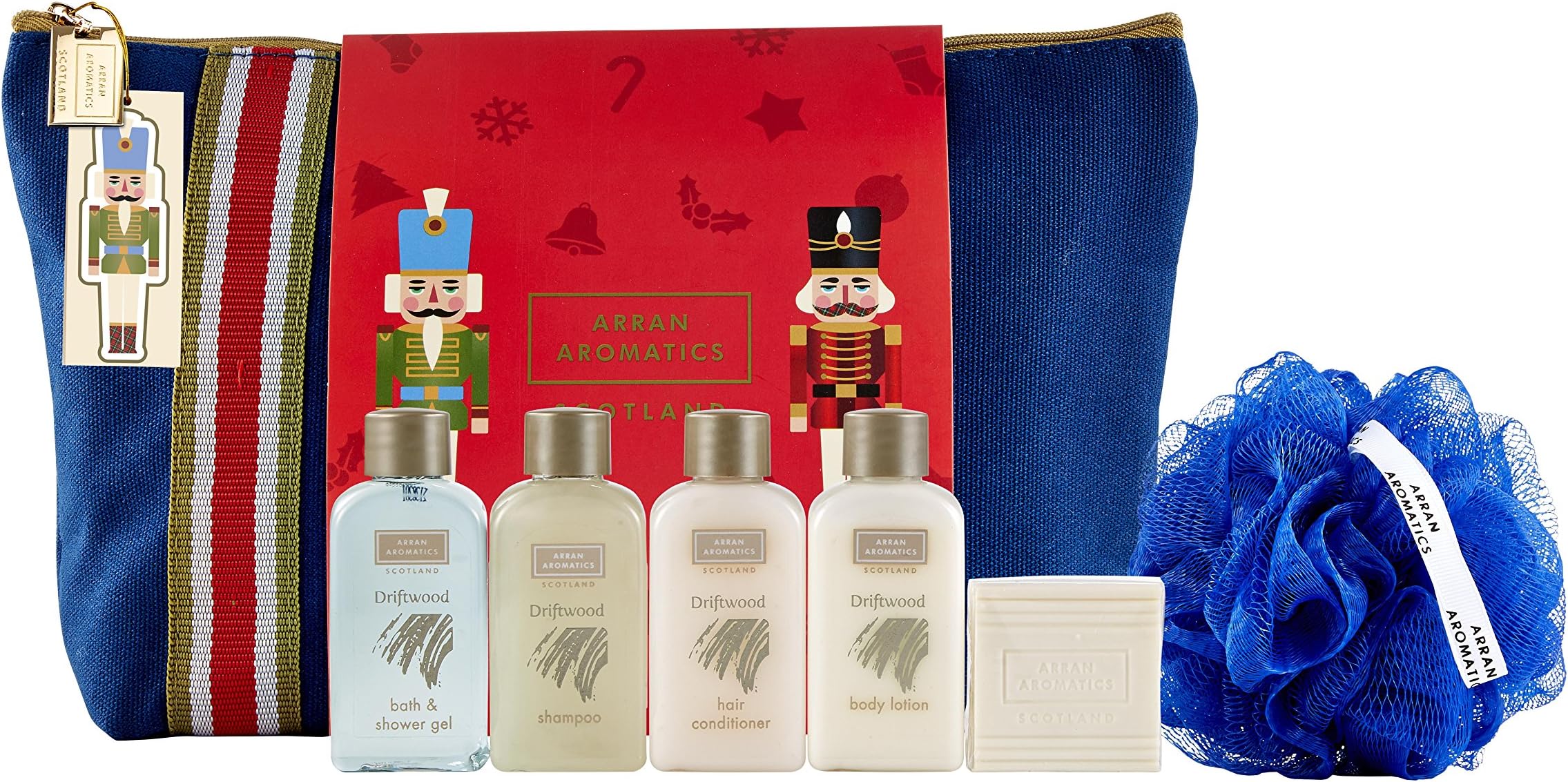 Arran Aromatics Nutcracker Travel Bag For Men, Driftwood