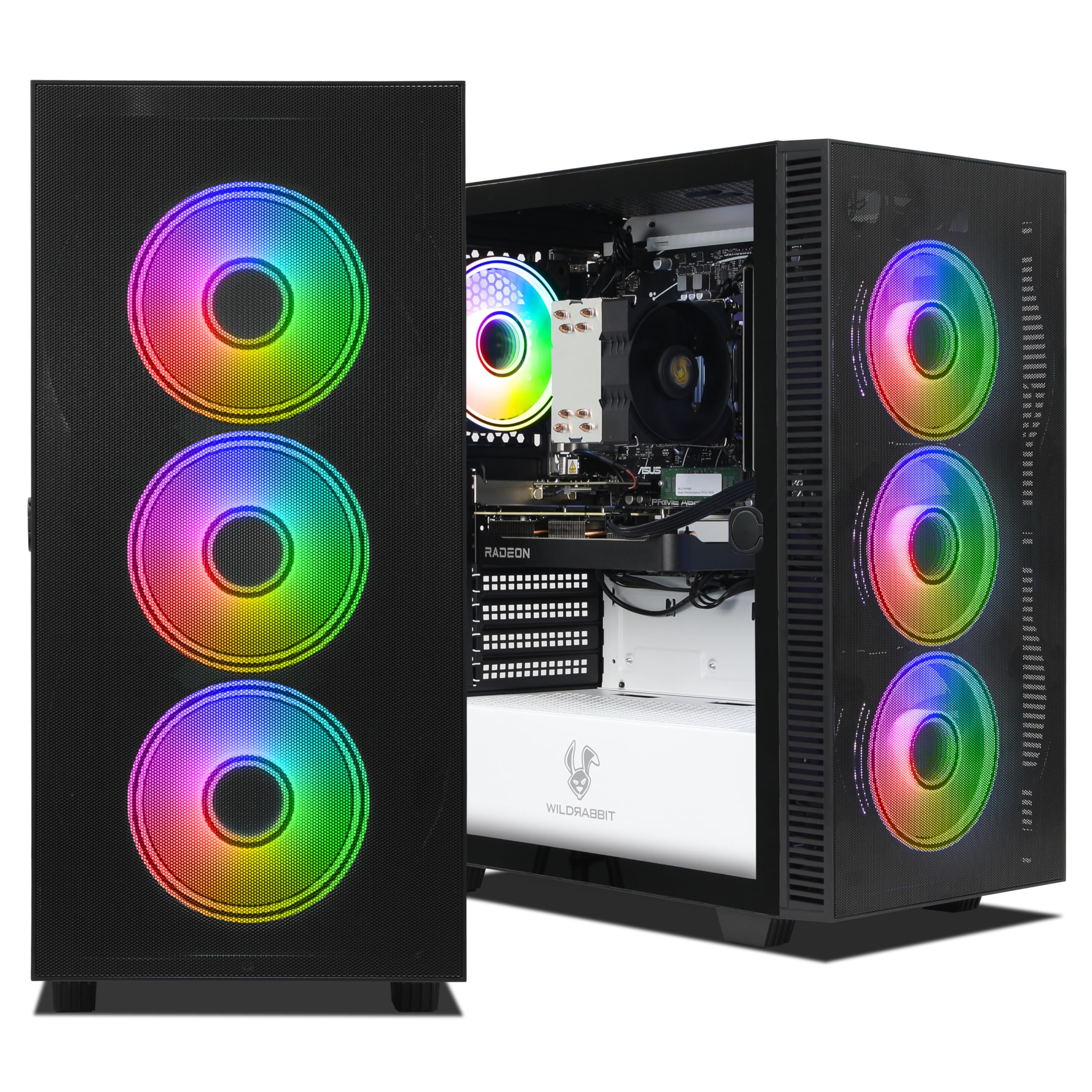 Ankermann Havoc Gaming PC | AMD Ryzen 7 8700F | AMD RX 9060XT 16GB | 32GB DDR5 RAM | 1TB NVMe SSD | Windows 11 | WiFi & Bluetooth