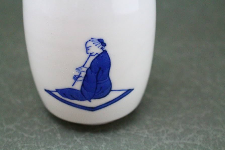 九谷焼　上出長右衛門　笛吹　湯呑み5客　箱付 九谷焼 上出長右衛門 定番シリーズ笛吹 湯呑み5客 箱付 - メルカリ