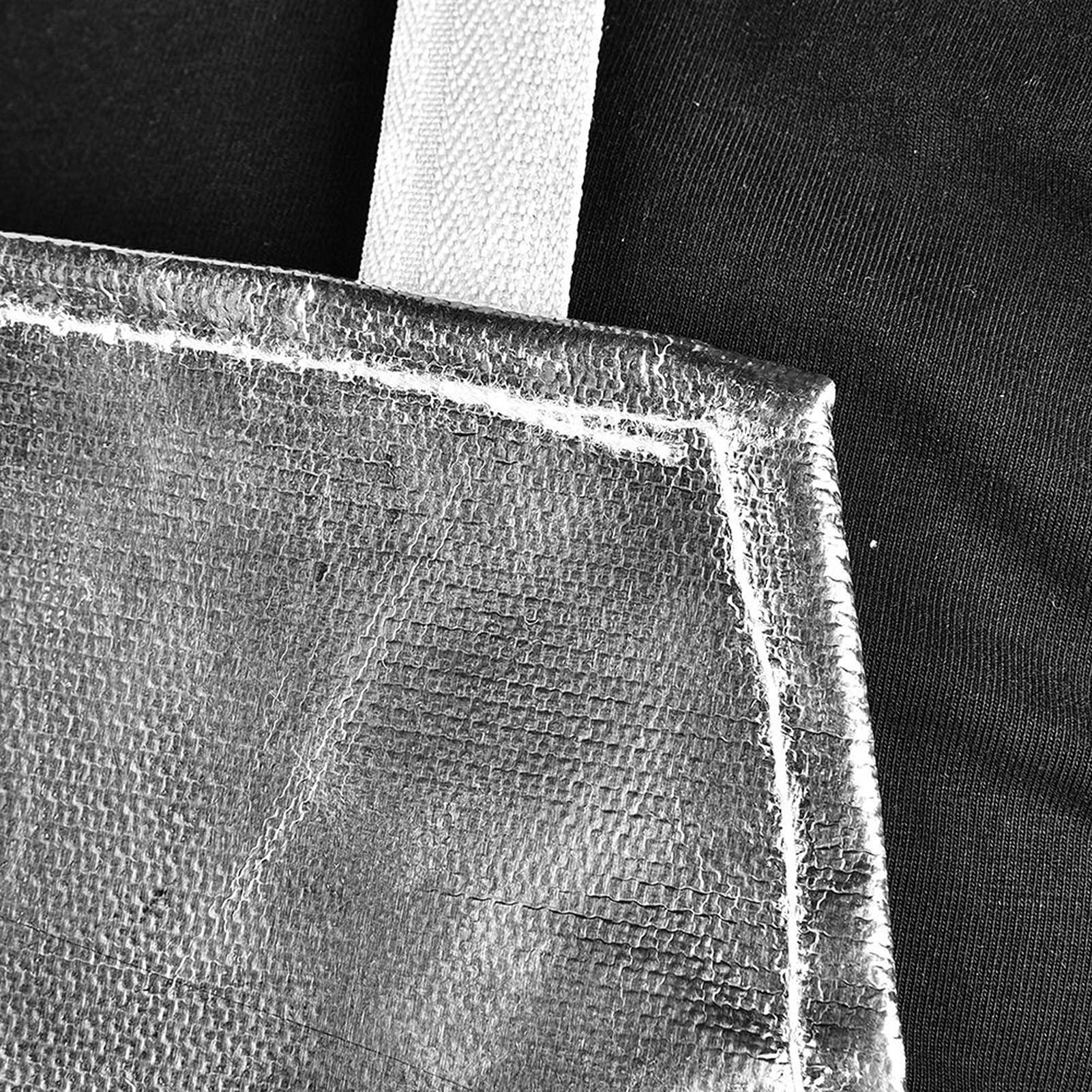 Grembiule in alluminio, grembiule lavoro ad alta temperatura, grembiule termoresistente, ignifugo e termoisolante 1000 gradi per cucinare, grigliare, lavorare in sicurezza, officina ad alta temp