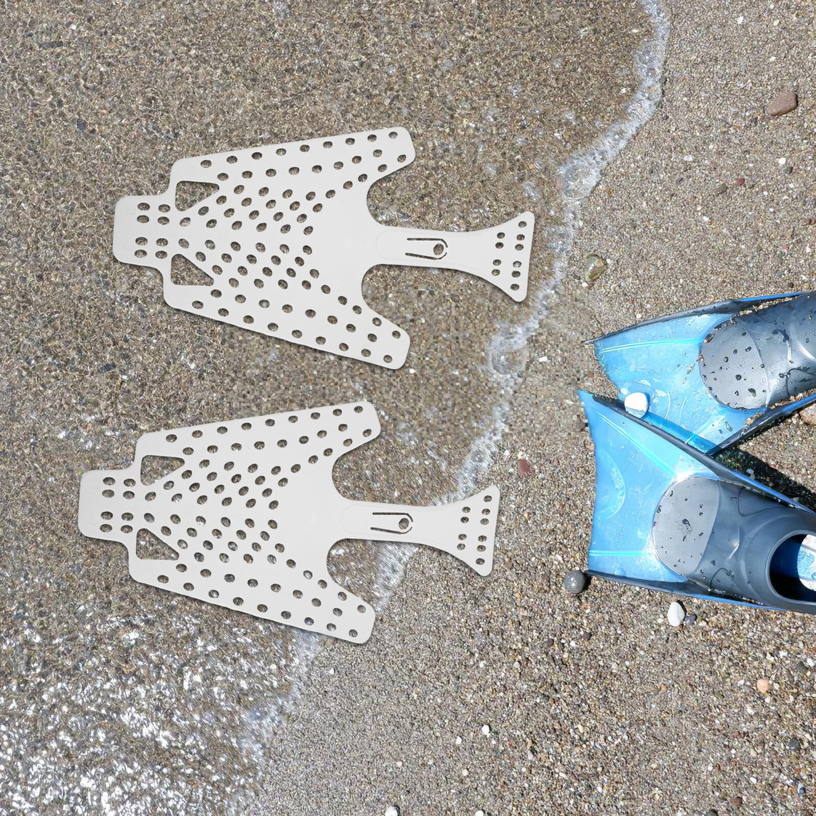 Tendiscarpe per Pinne da Immersione e Nuoto Accessorio Espandibile in Plastica Quickdry Modellatore Compatto per Attrezzatura Subacquea e Snorkeling per Viaggi e Mantenimento