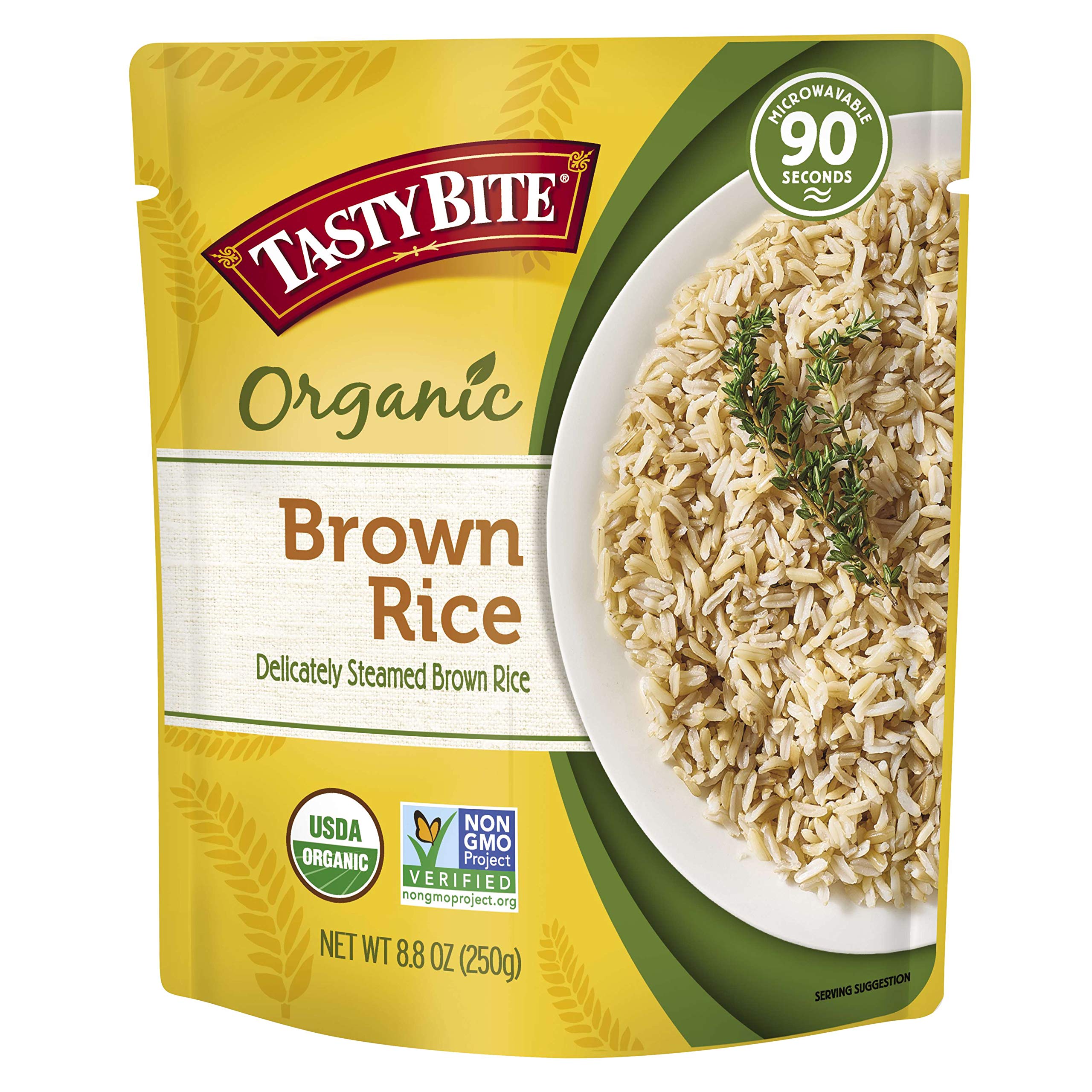 Tasty Bite Organic Brown Rice, 8.8 Ounce (Pack of 12)USDA Organic