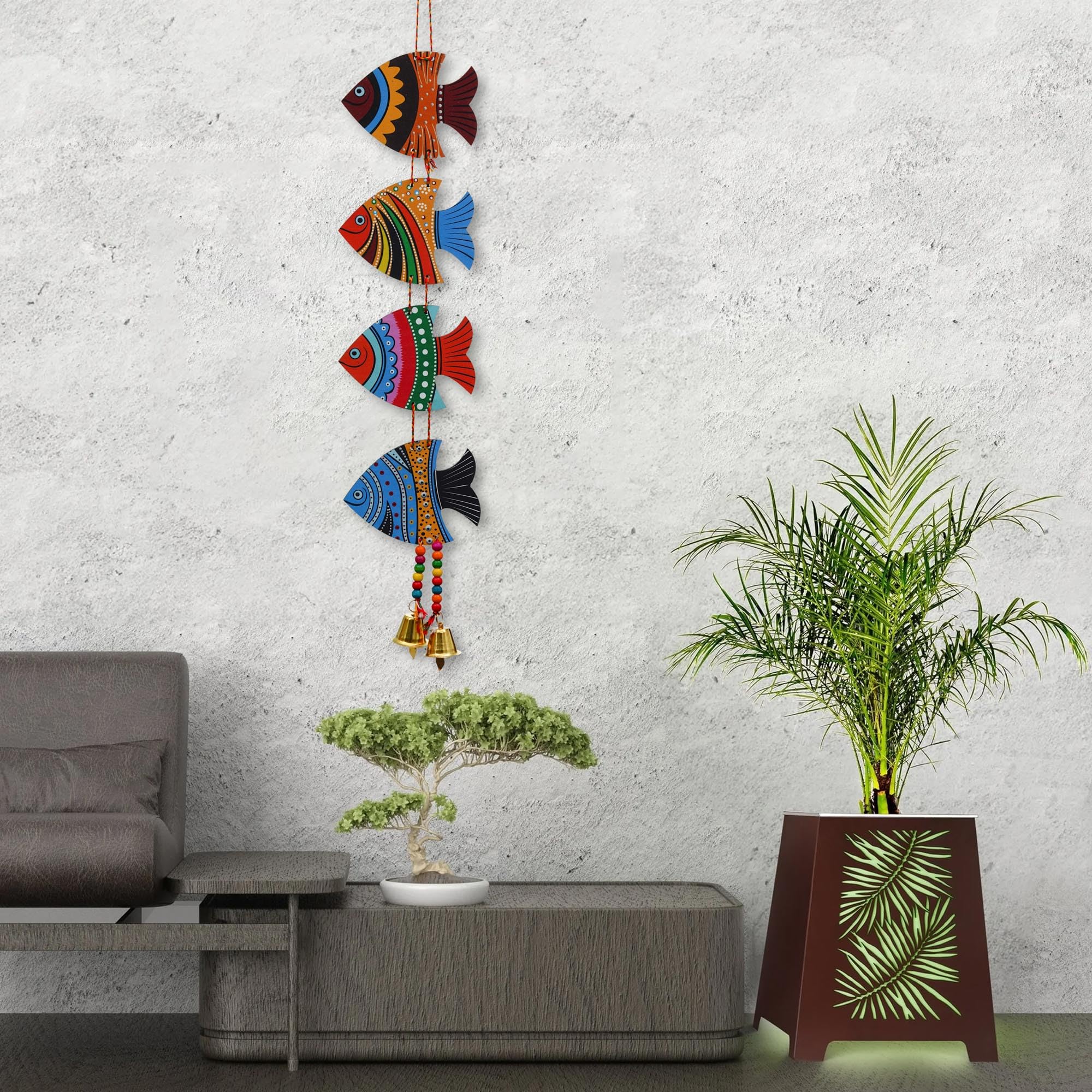 Handmade Fish Wall Hanging - Home Decor -7
