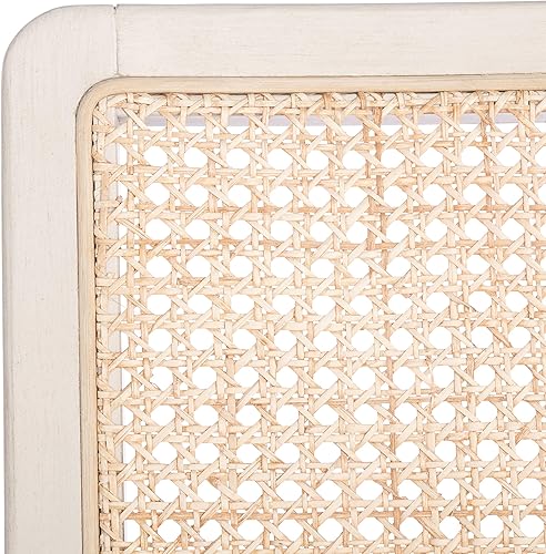 Miniatura 12 de Safavieh Home Collection Benicio DCH1005B-SET2 - Silla de comedor (2 unidades), color blanco y natural