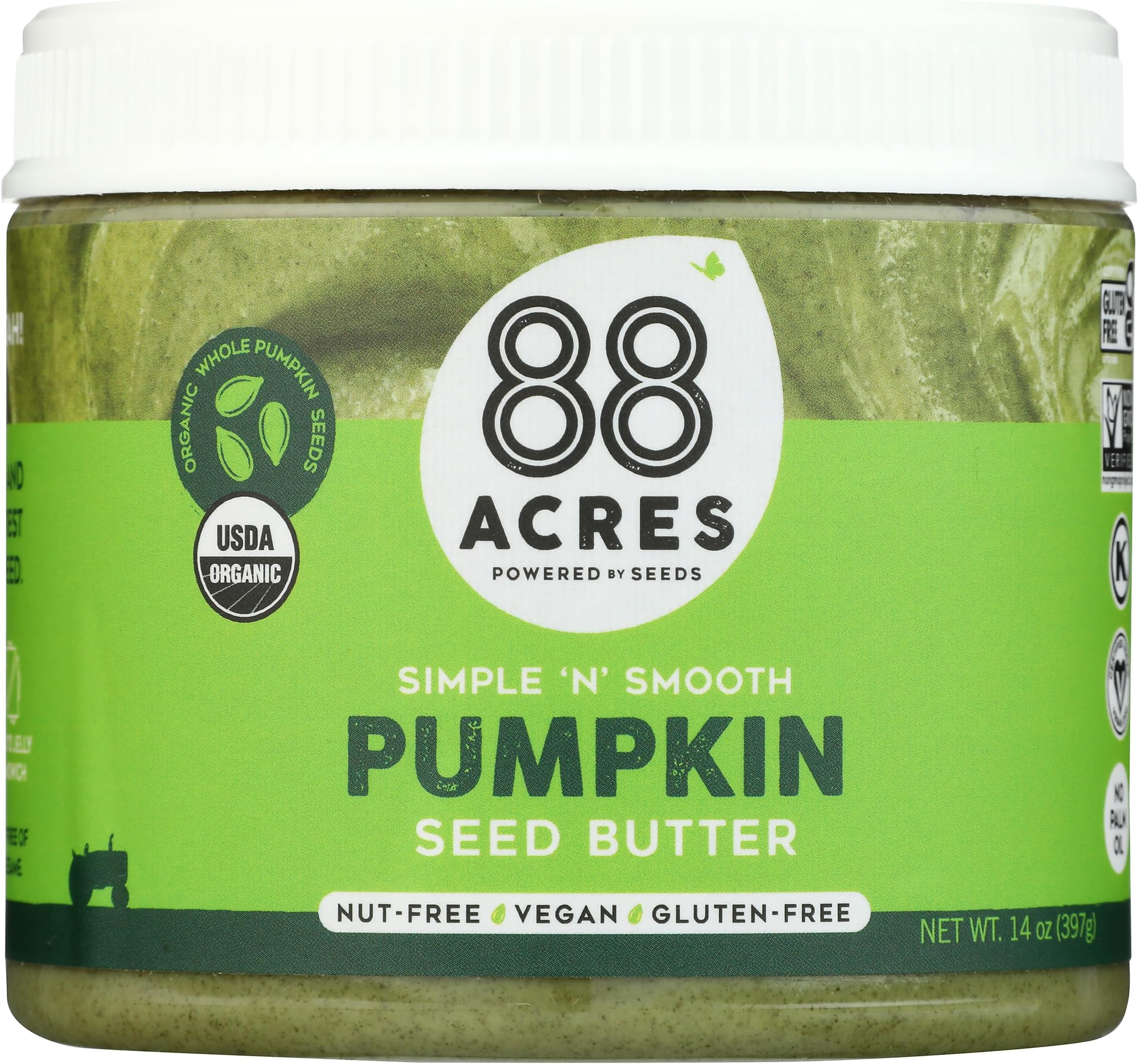 88 Acres, Pumpkin Seed Butter Jar