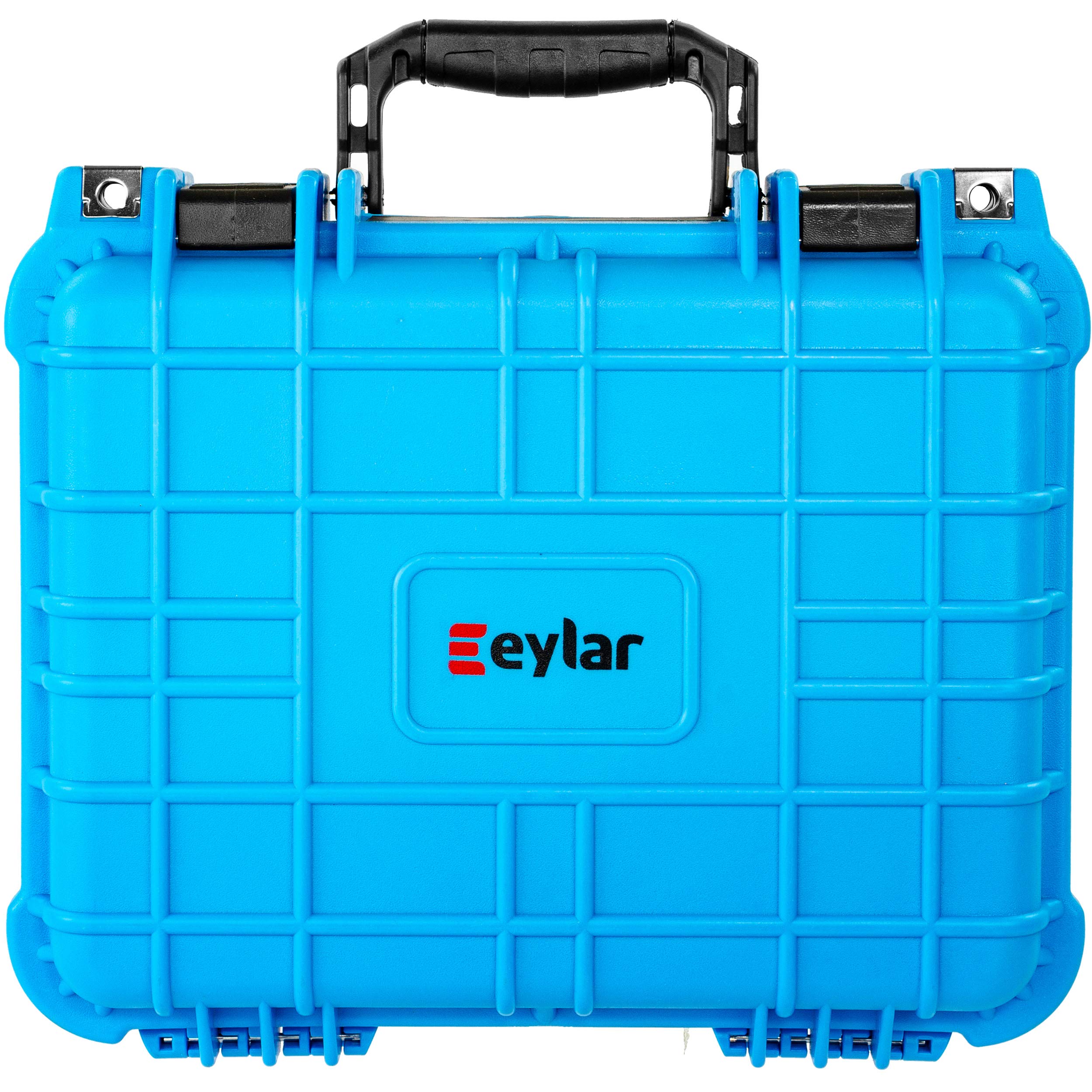 Eylar Custodia protettiva rigida per fotocamera, impermeabile e antiurto, con schiuma, approvata TSA, 13,37 pollici, 11,62 pollici, 6 pollici, colore: azzurro, Azzurro, Compact, Compatto