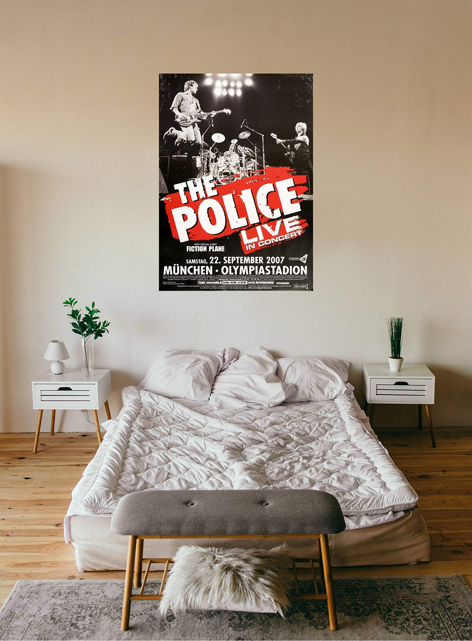The Police - Certifiable, München 2007 » Konzertplakat/Premium Poster | Live Konzert Veranstaltung | DIN A1 «