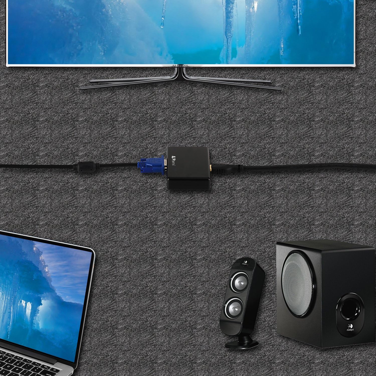 80% Off Discount Portta Mini HDMI Converter Support 720p 1080p 4K@30Hz 4K@60Hz via VGA to HDMI Cable for HDTV PS3 PS4 Xbox Blu-ray DVD STB PC 🔥 Cashback up to 70% Portta Mini HDMI Converter Support 720p 1080p 4K@30Hz 4K@60Hz via VGA to HDMI Cable for HDTV PS3 PS4 Xbox Blu-ray DVD STB PC