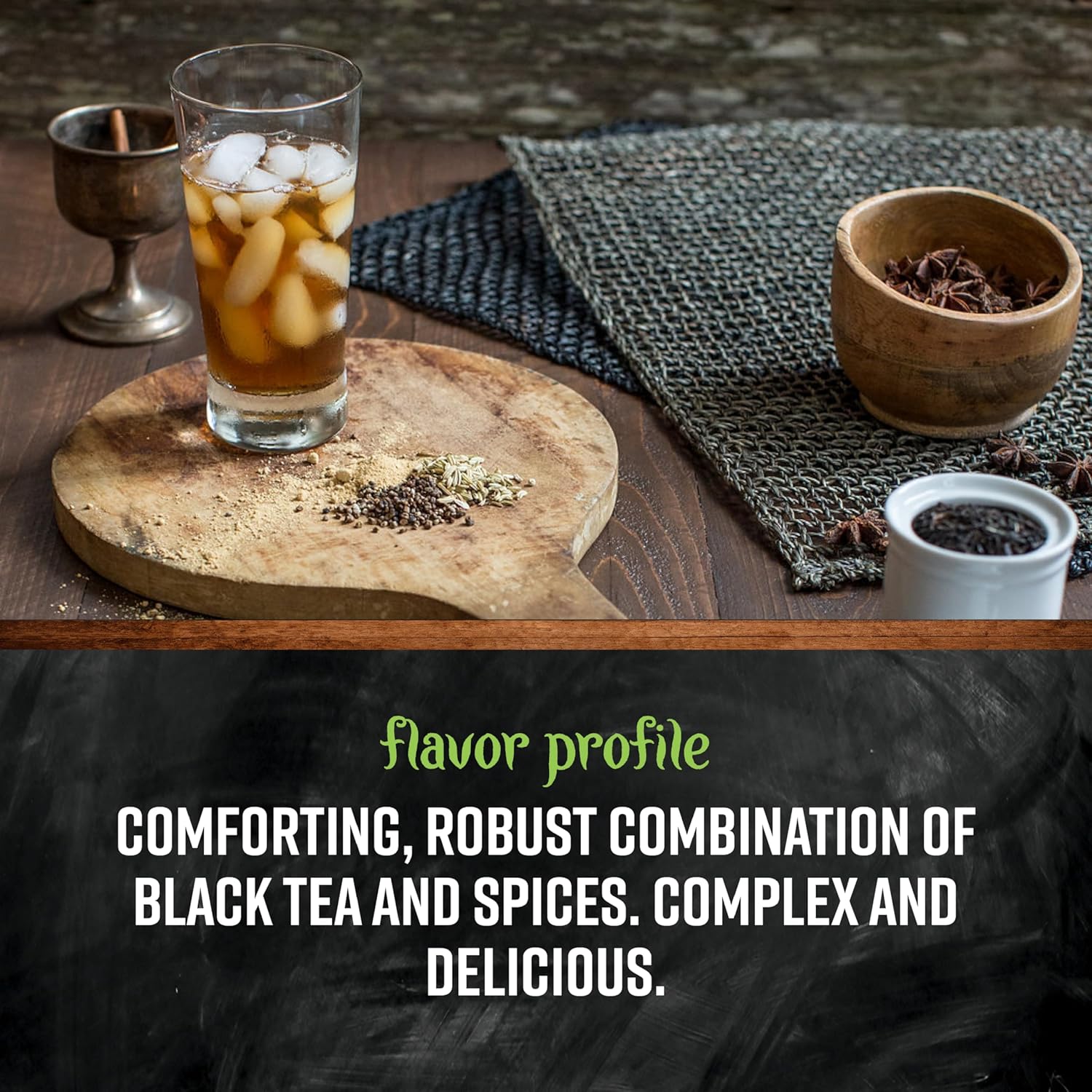 Frontier Co-op Chai Tea, Certified Organic, Fair Trade, Kosher, Non Irradiated, 16 Oz - Image 5