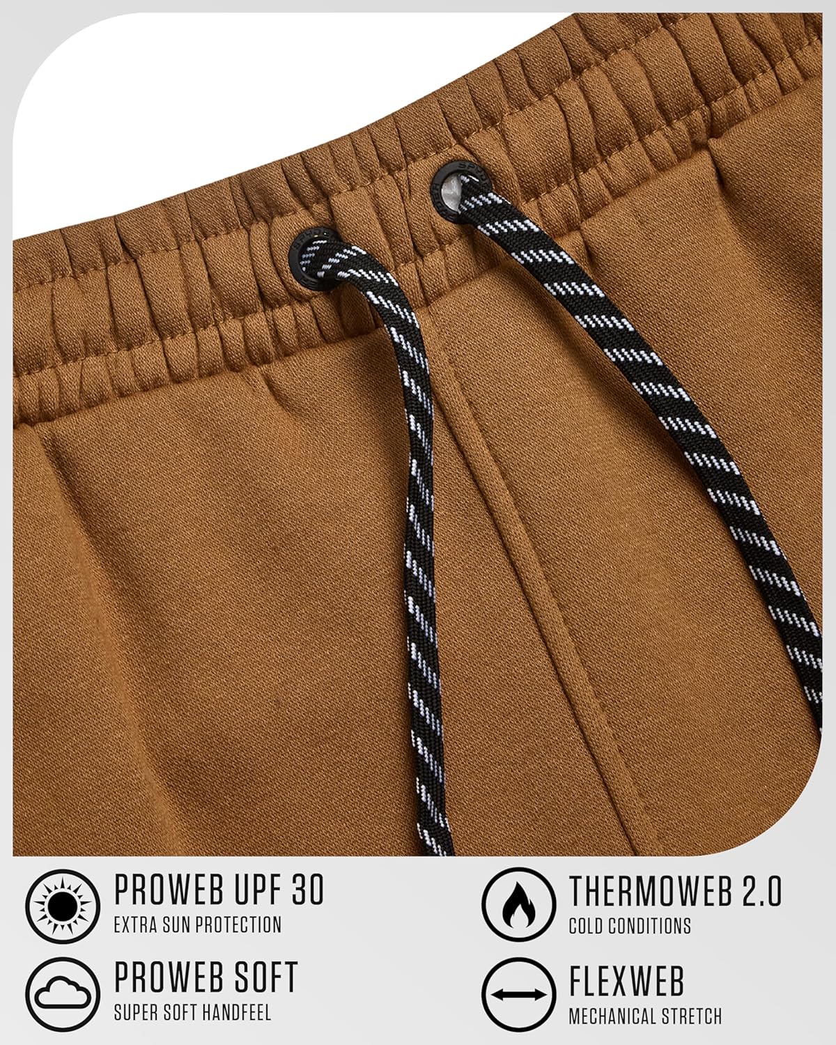 Spyder Mens Cargo Sweatpants - Soft Stretch Fleece Mens Joggers with Pockets & Elastic Waistband for Running Jogging Workout - Image 4