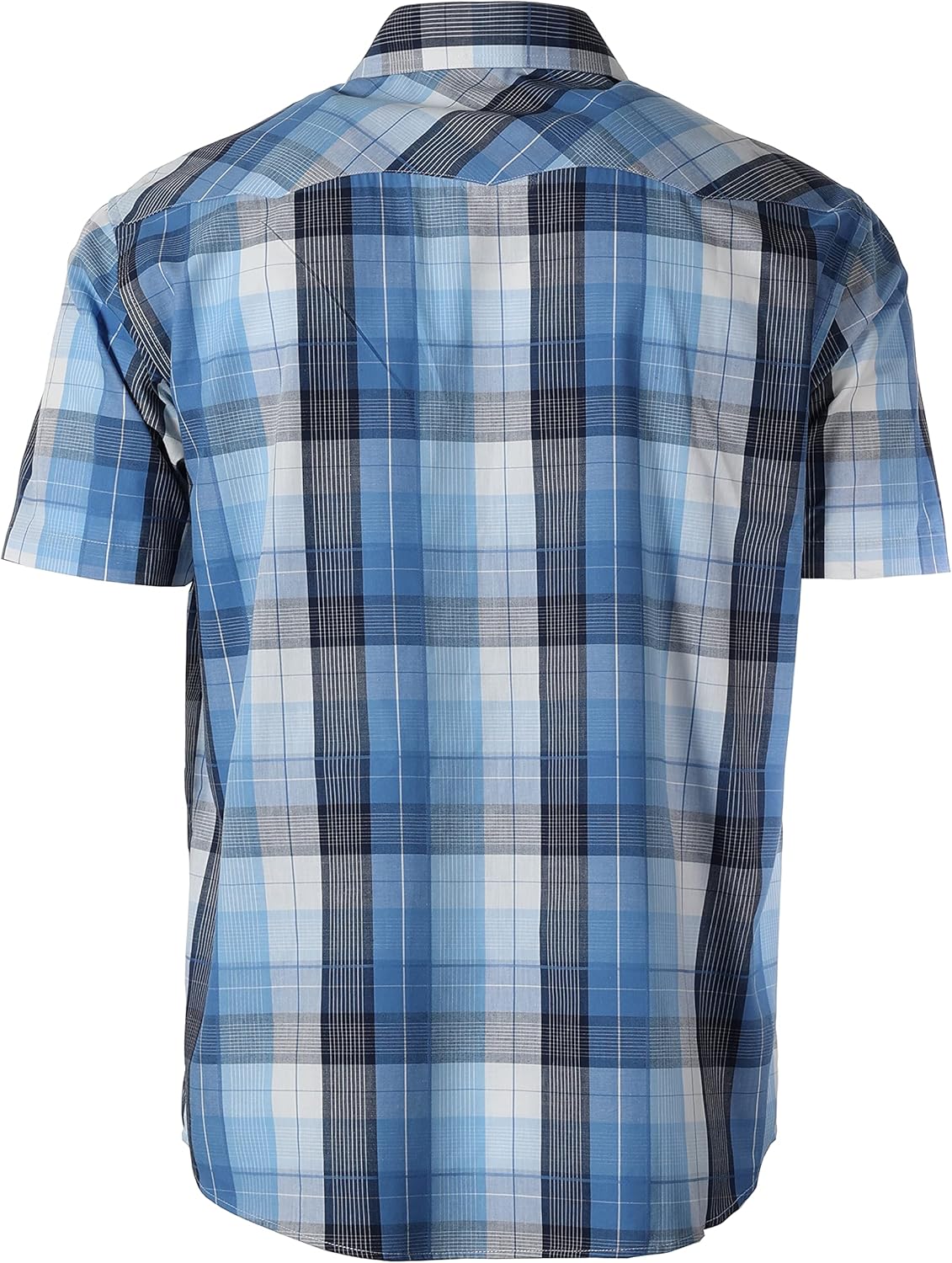 Gioberti Mens Western Cowboy Short Sleeve Shirt with Snap Buttons - Image 2